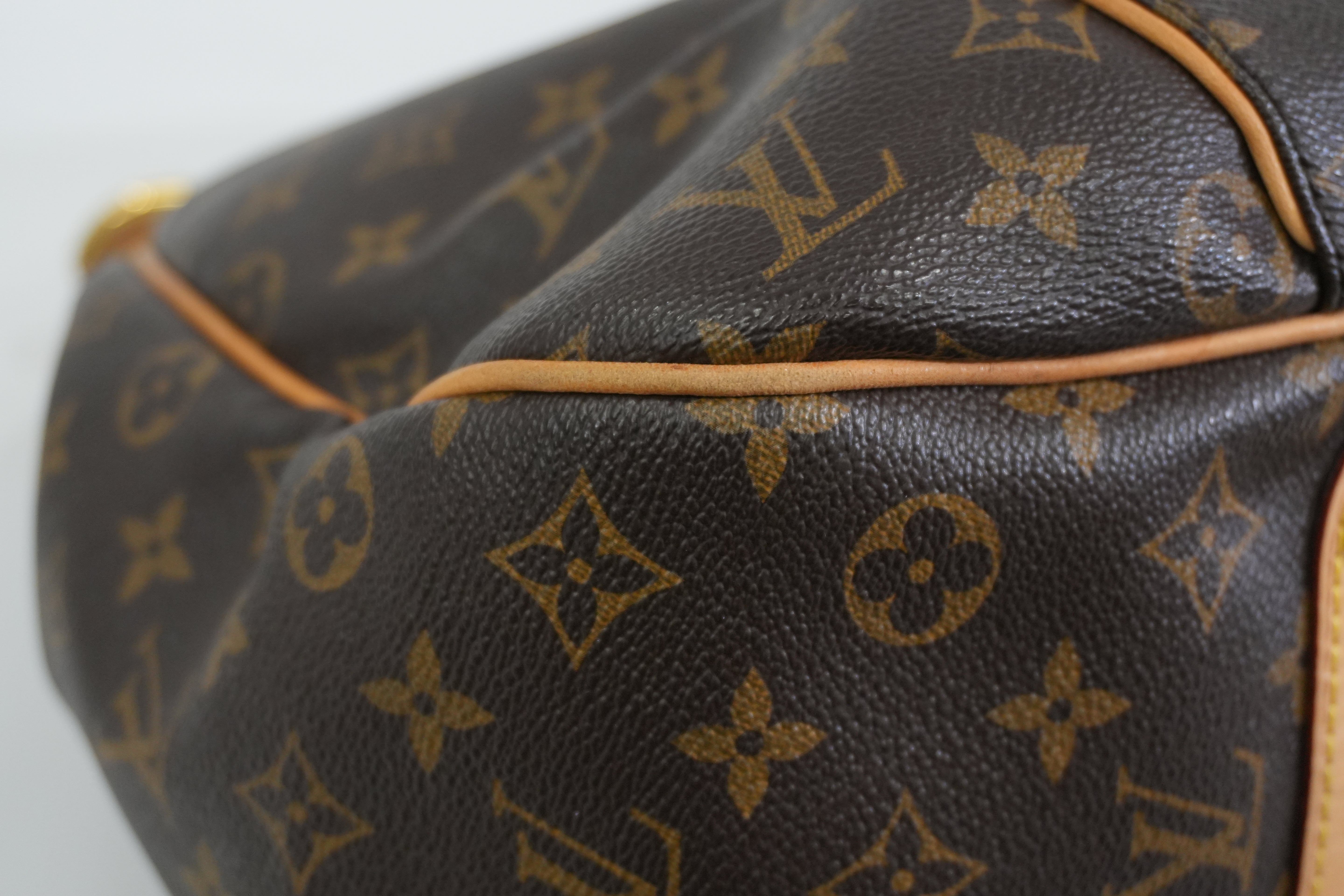 Pre-owned Louis Vuitton Monogram Galliera MM Hobo Tote Bag