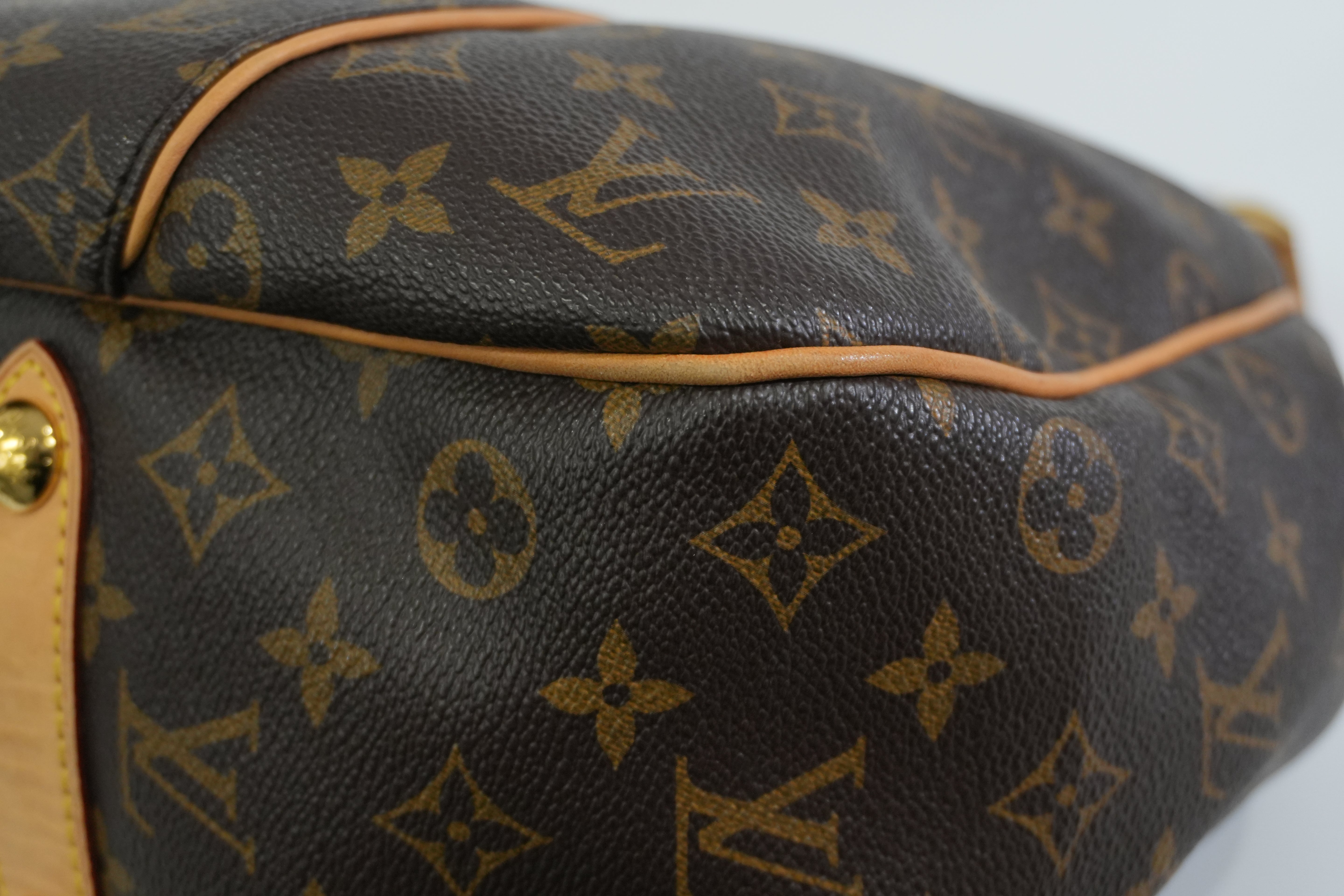 Pre-owned Louis Vuitton Monogram Galliera MM Hobo Tote Bag
