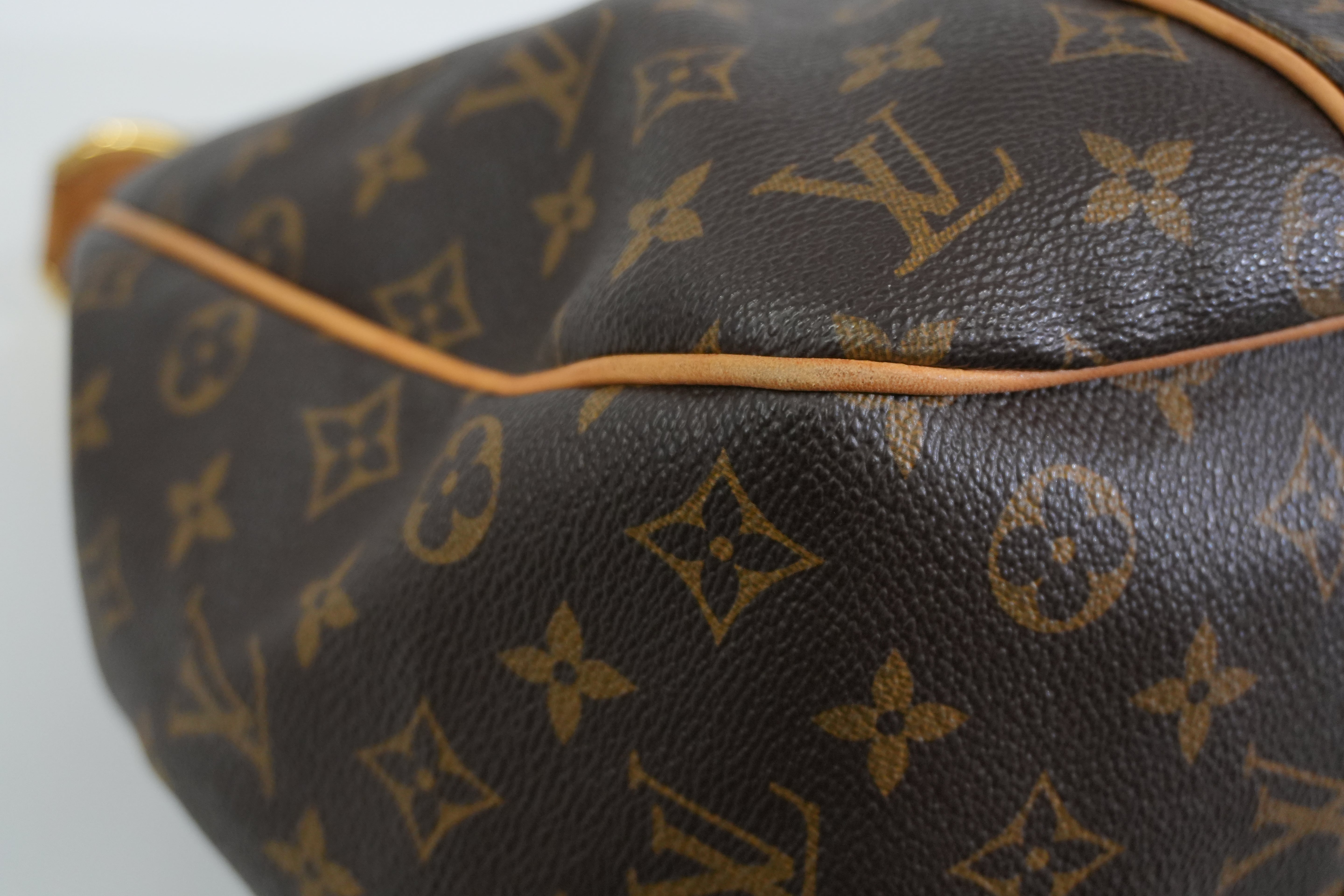 Pre-owned Louis Vuitton Monogram Galliera MM Hobo Tote Bag