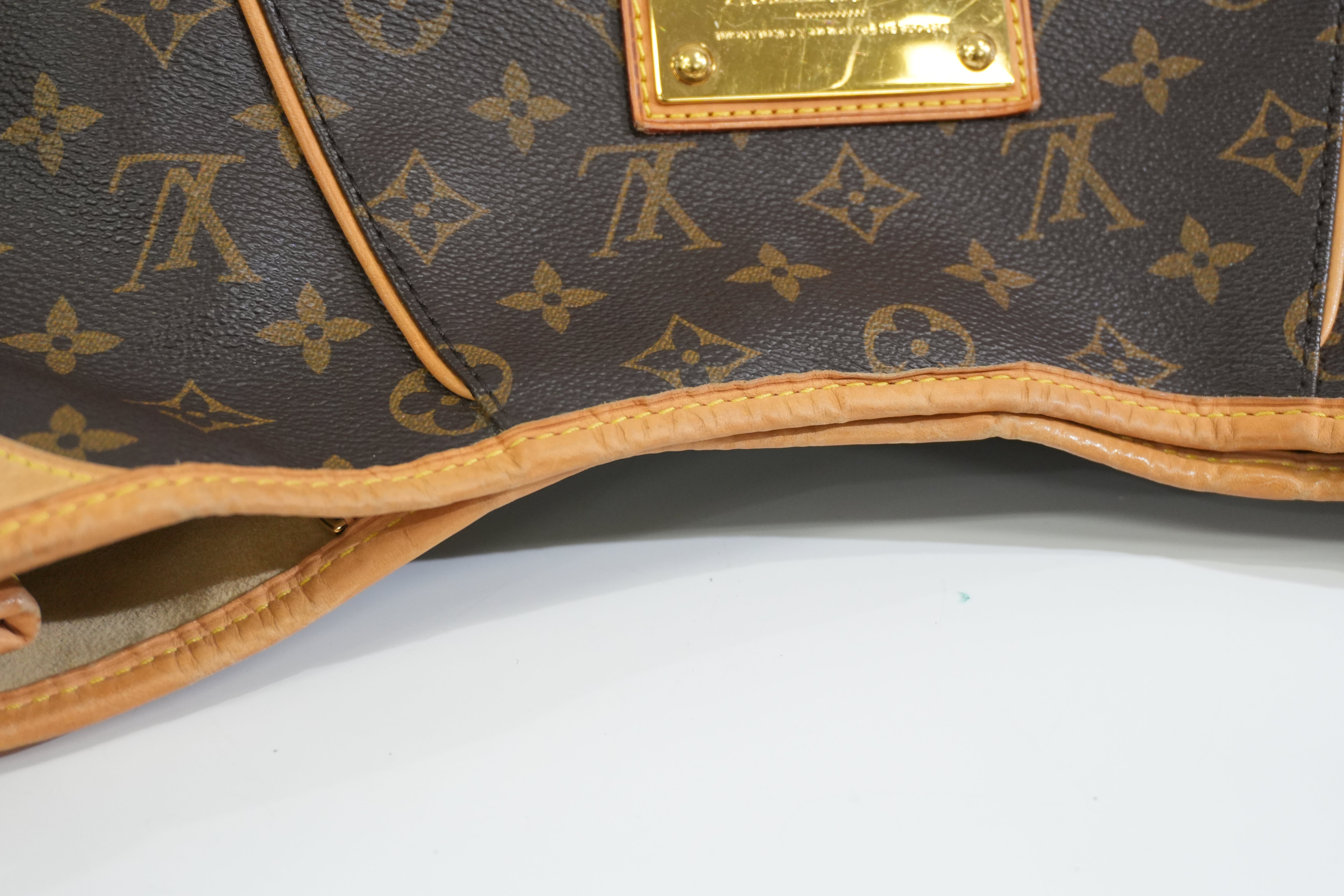 Pre-owned Louis Vuitton Monogram Galliera MM Hobo Tote Bag