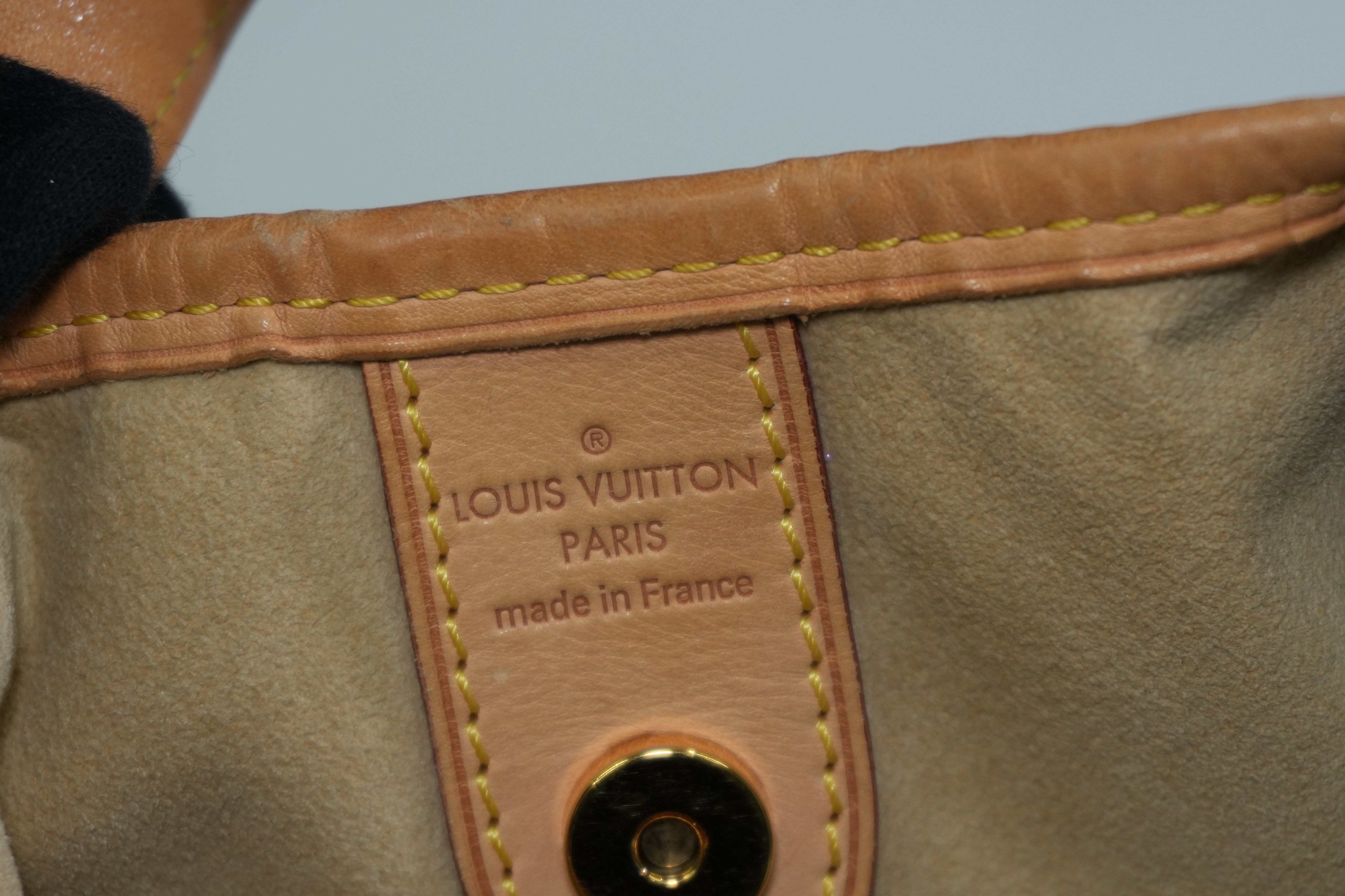 Pre-owned Louis Vuitton Monogram Galliera MM Hobo Tote Bag