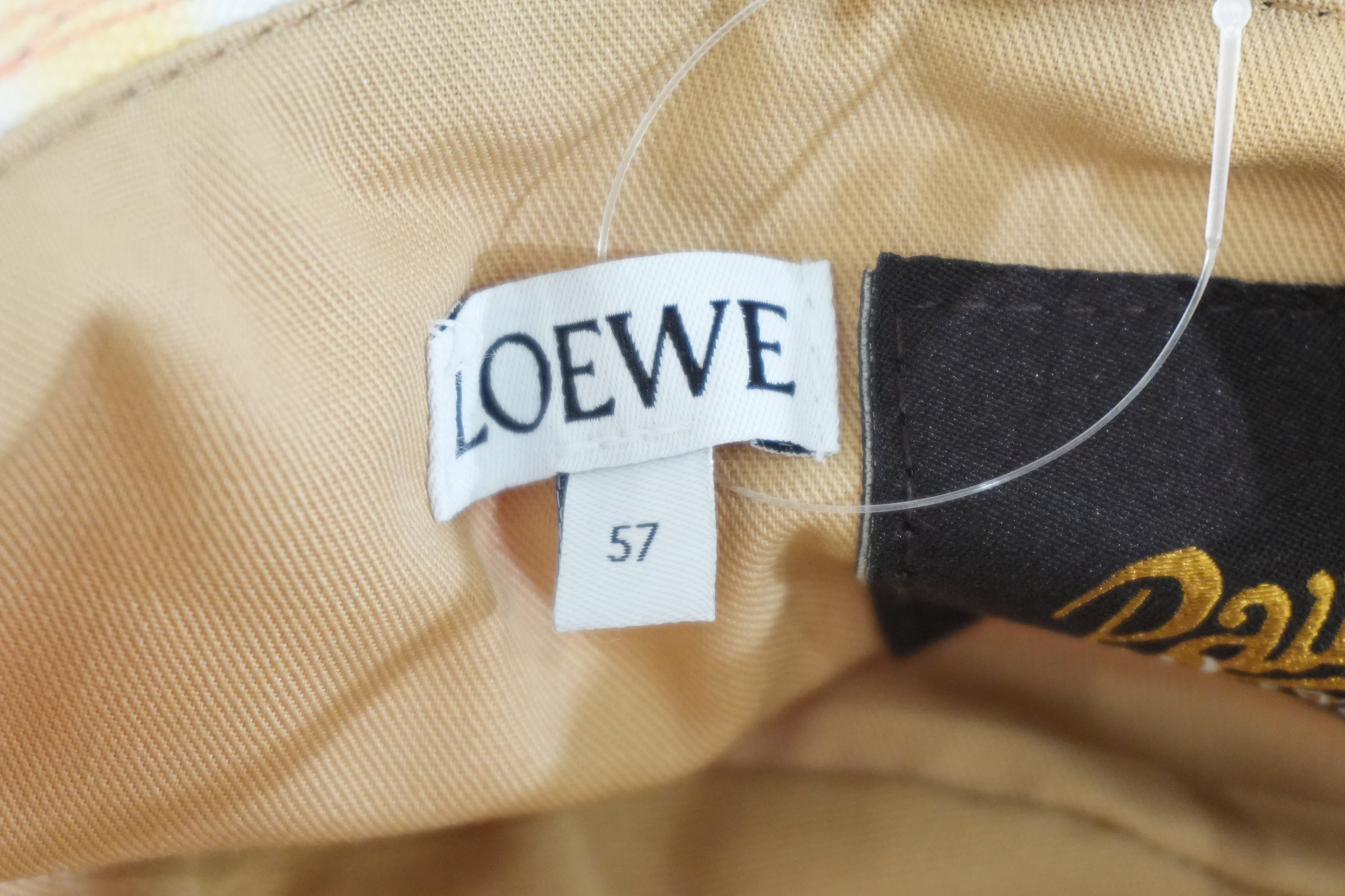 Pre-owned Loewe Bucket Hat Size 57 Multicolor
