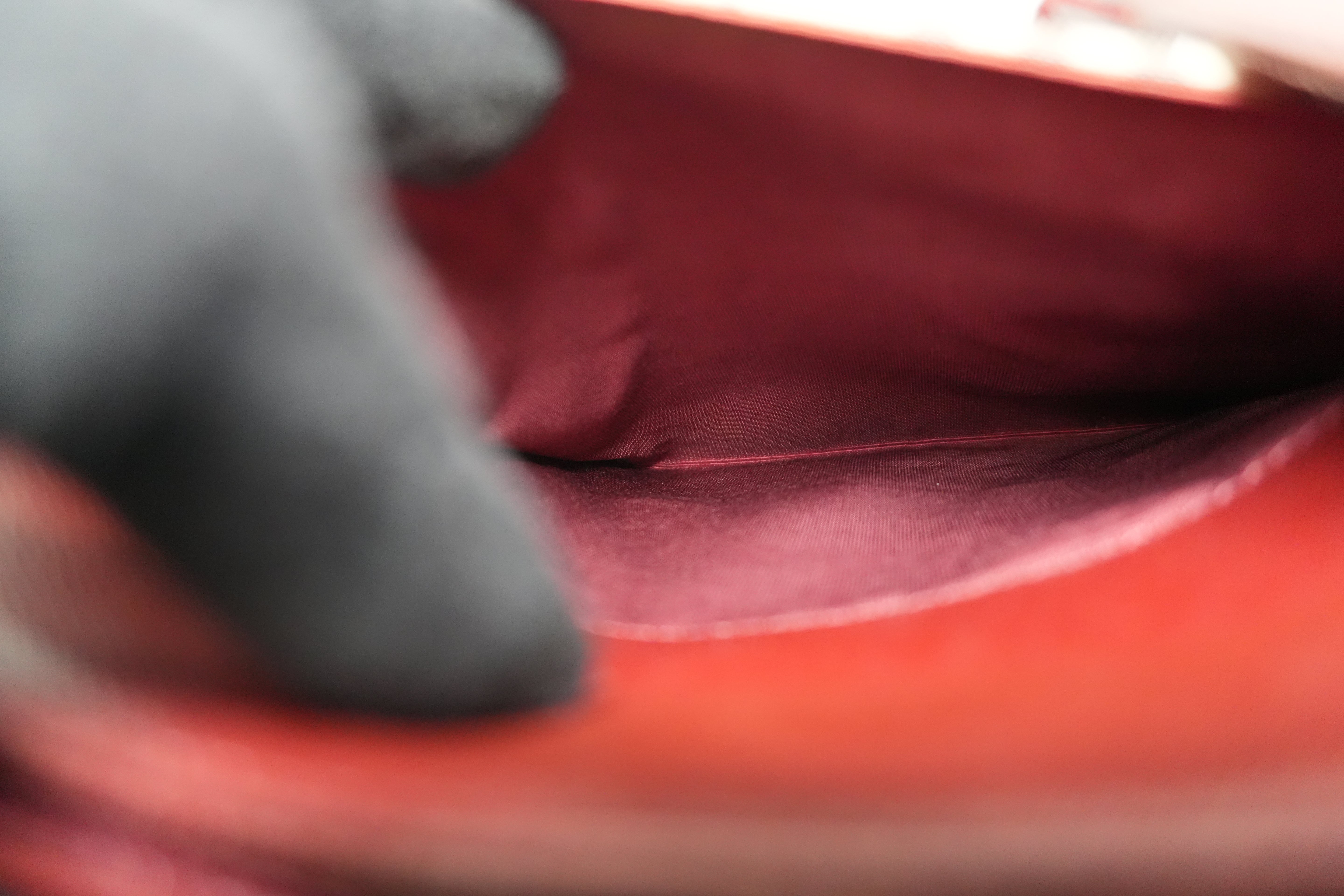 Pre-owned Burberry Nova Check Shoulder Bag Burgundy and Beige