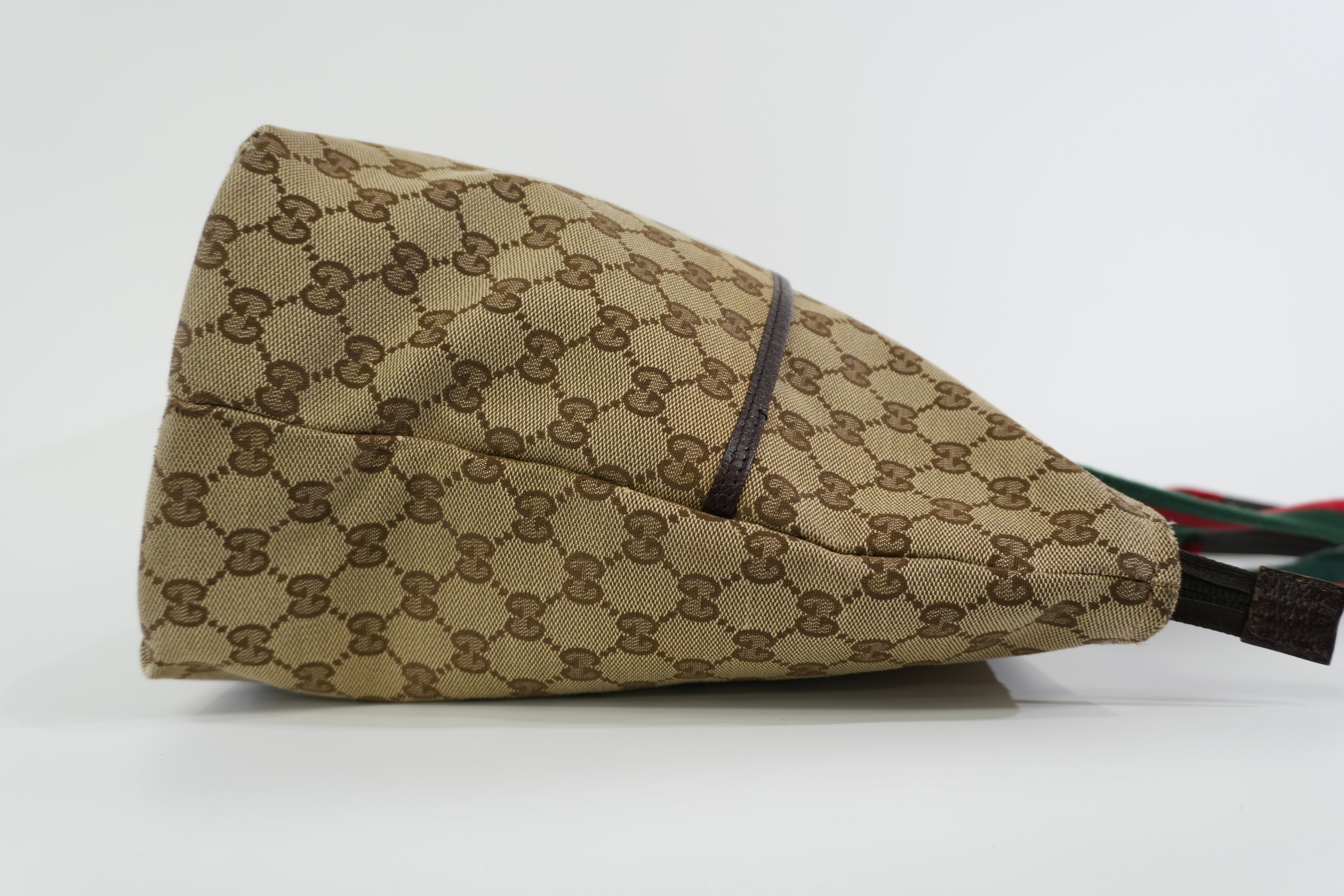 Pre-owned Gucci Ophidia Tote Bag Brown