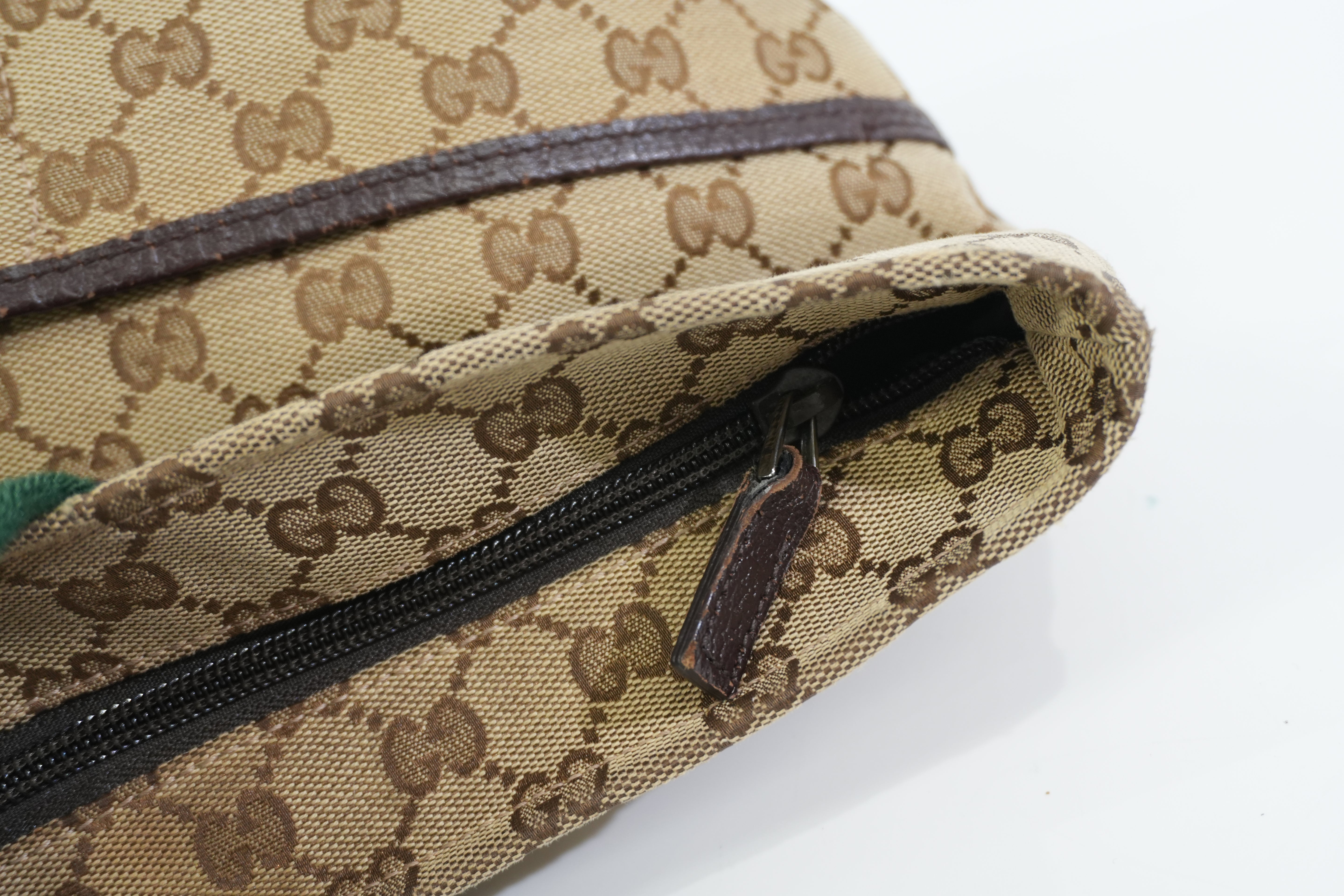 Pre-owned Gucci Ophidia Tote Bag Brown