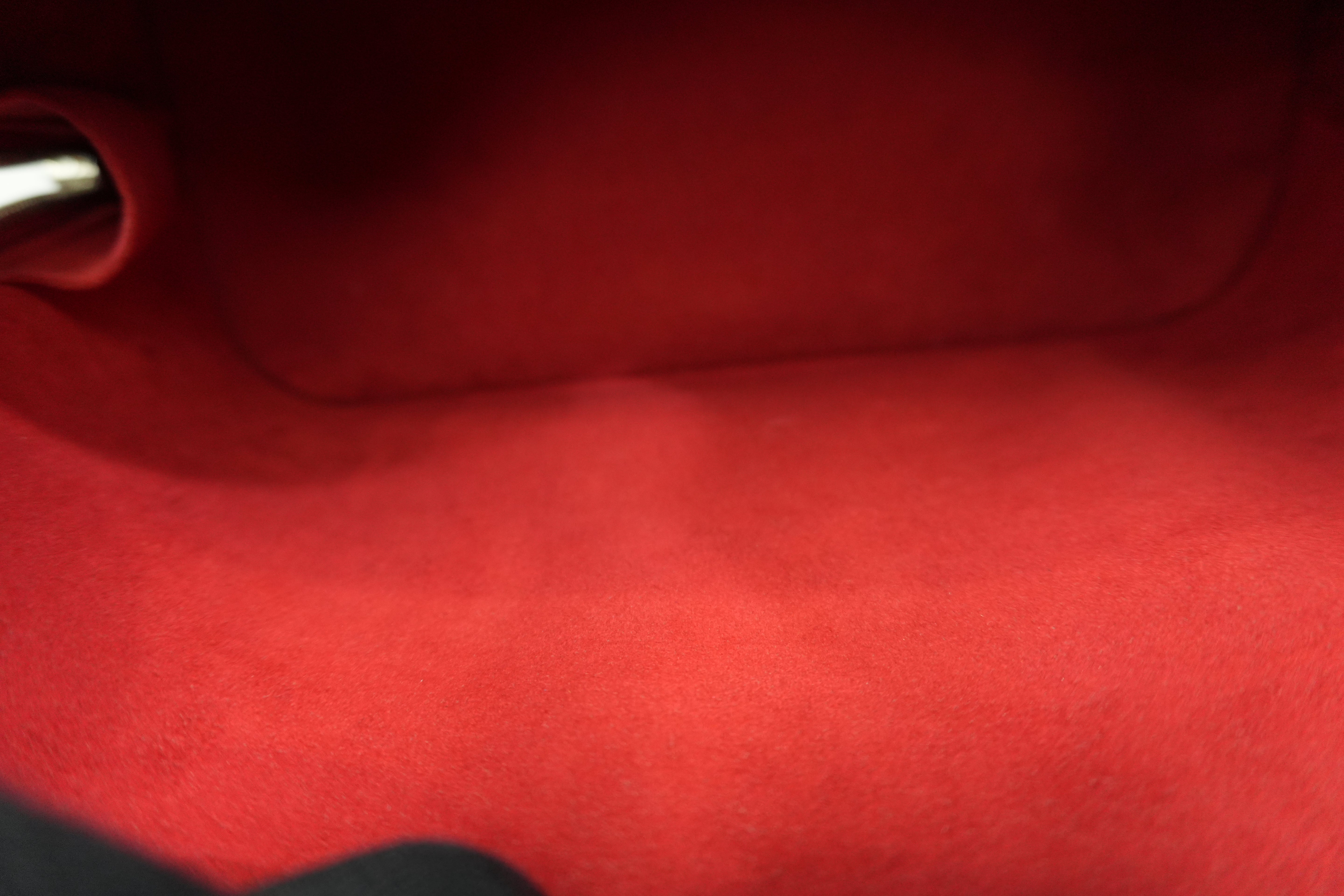 Pre-owned Louis Vuitton Epi Alma PM Handbag Red