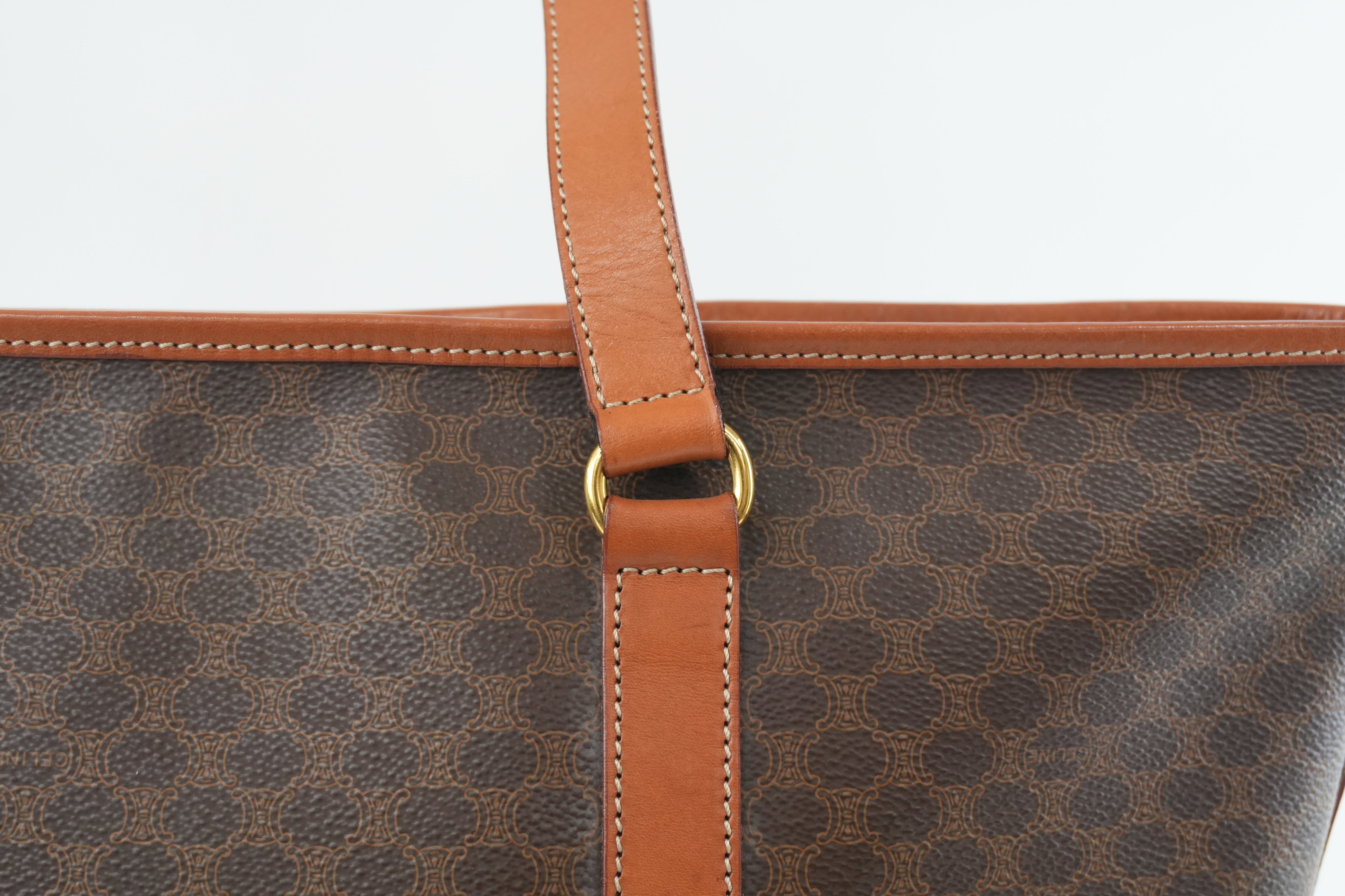 Celine Macadam Tote Bag Used