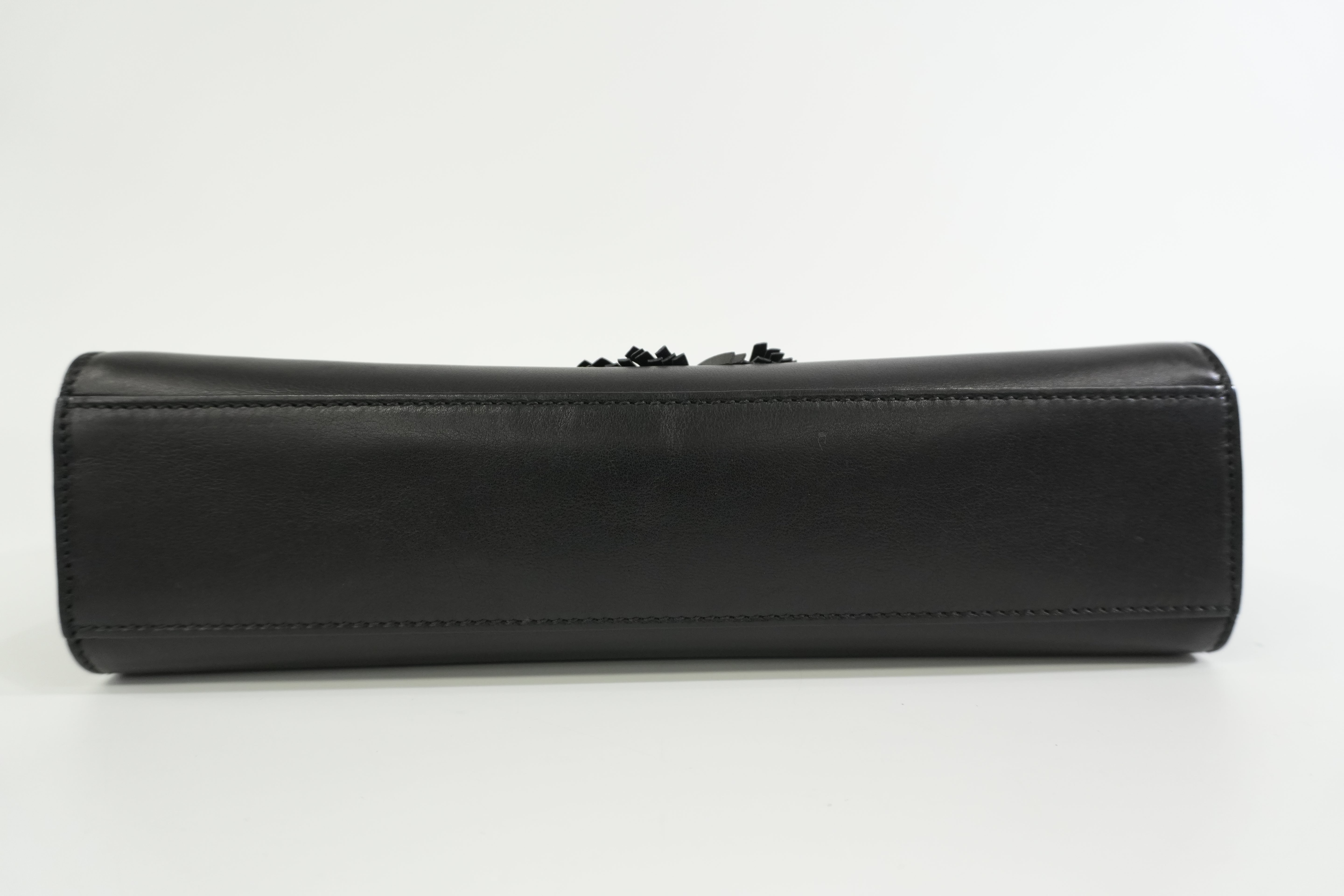 Pre-owned Gucci Emily Chain Shoulder Bag Black