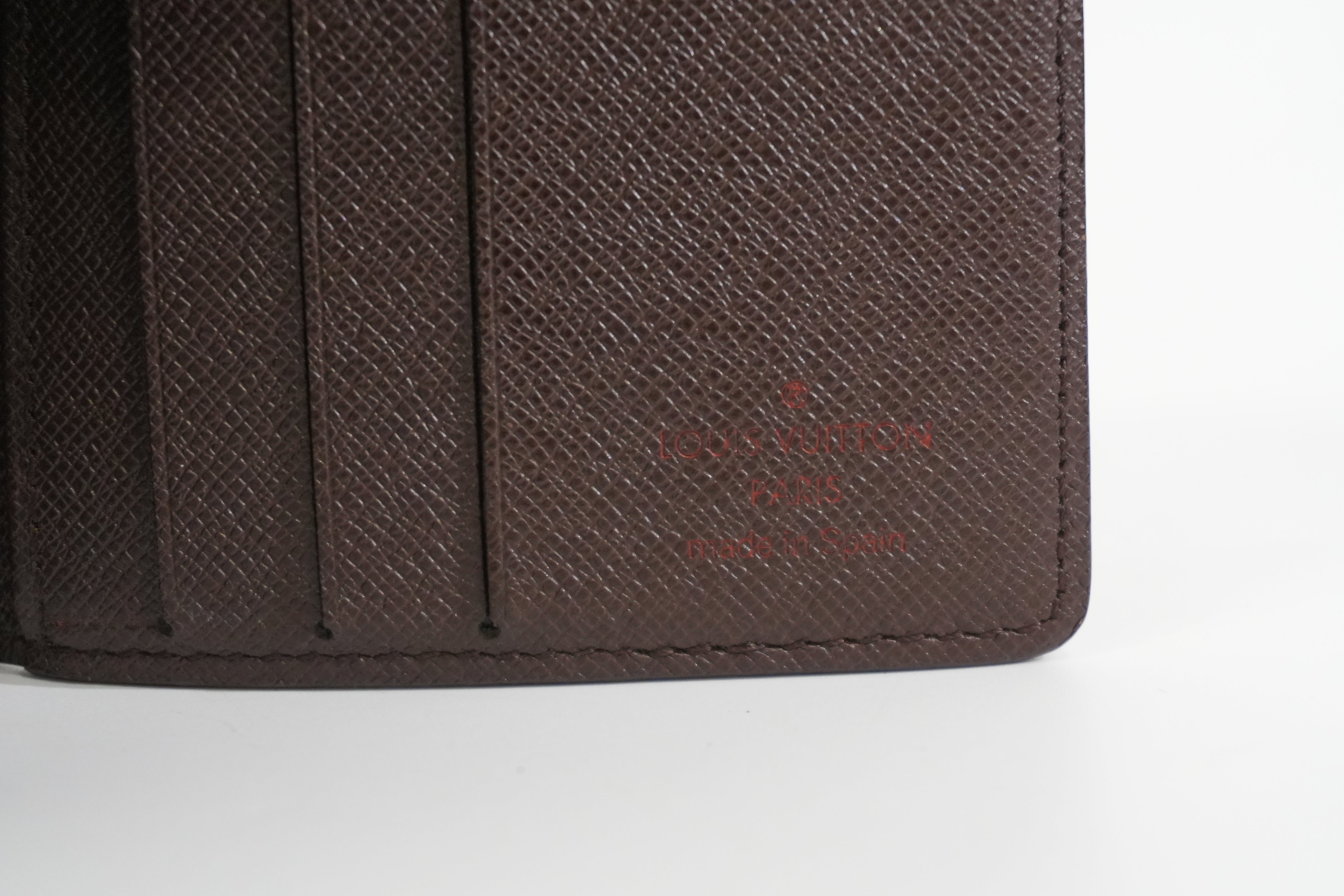 Pre-owned Louis Vuitton Damier Ebene Bifold Wallet