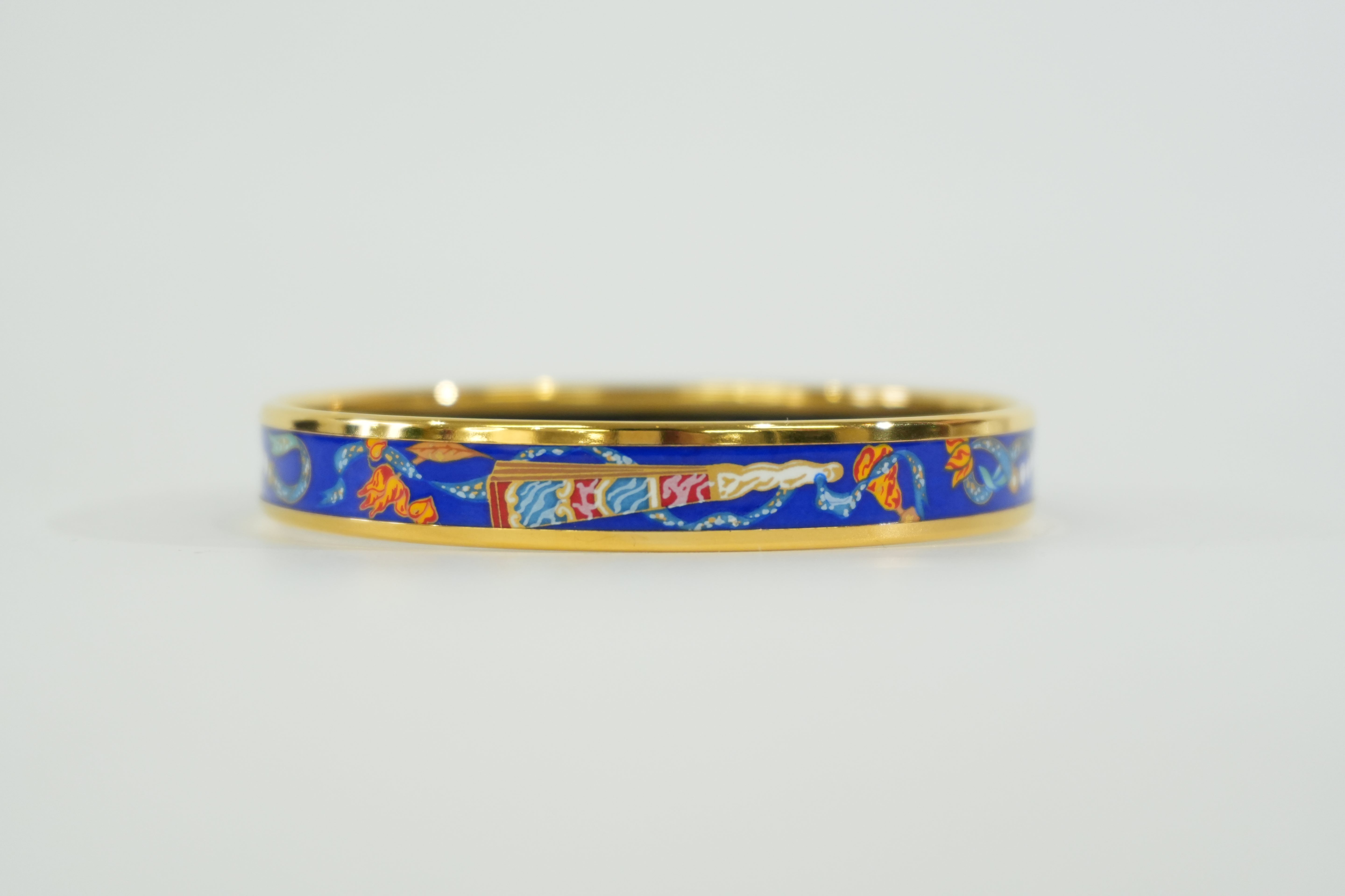 Pre-owned Hermes Bangle Blue
