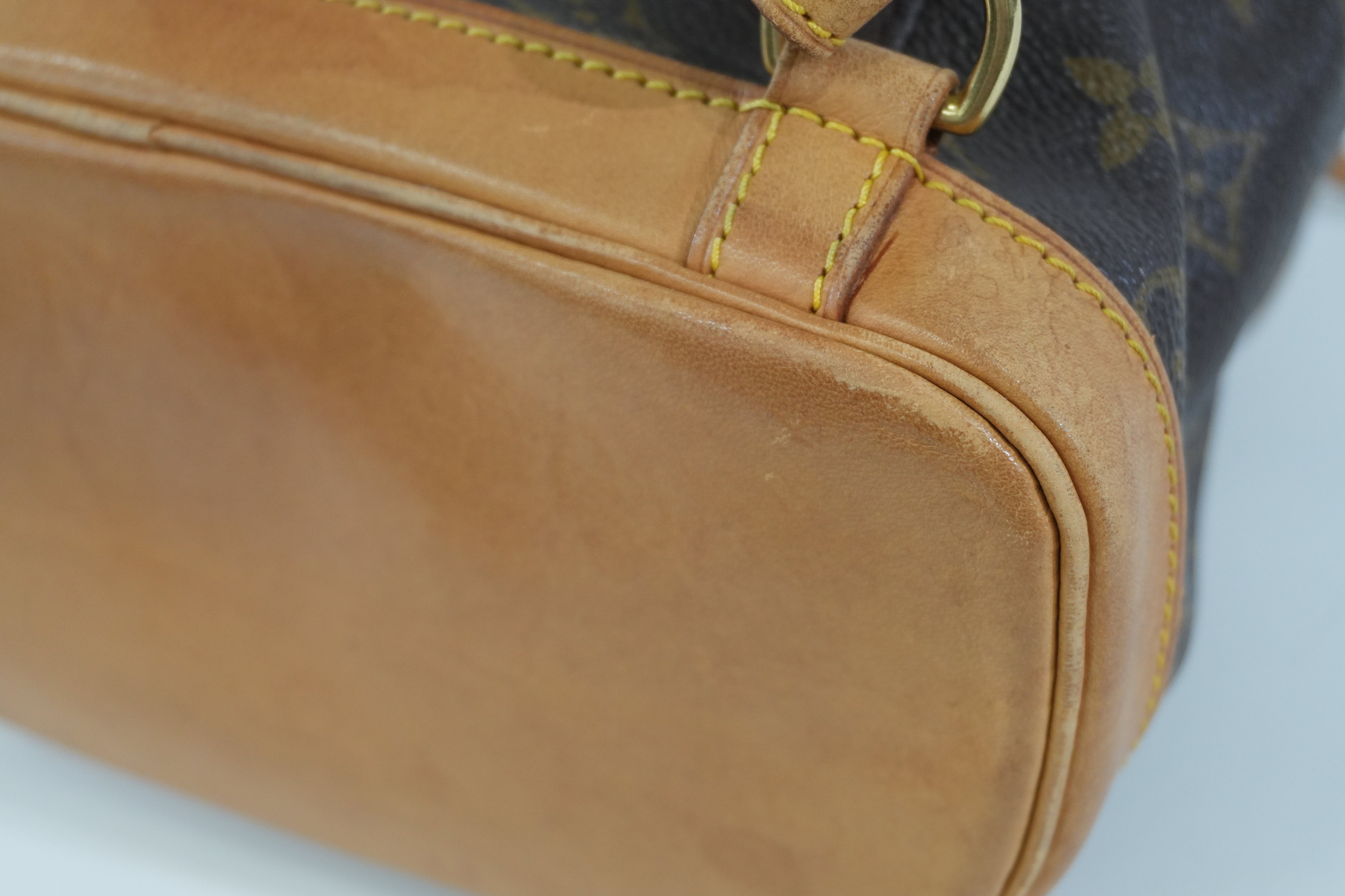 Pre-owned Louis Vuitton Monogram Montsouris MM Backpack