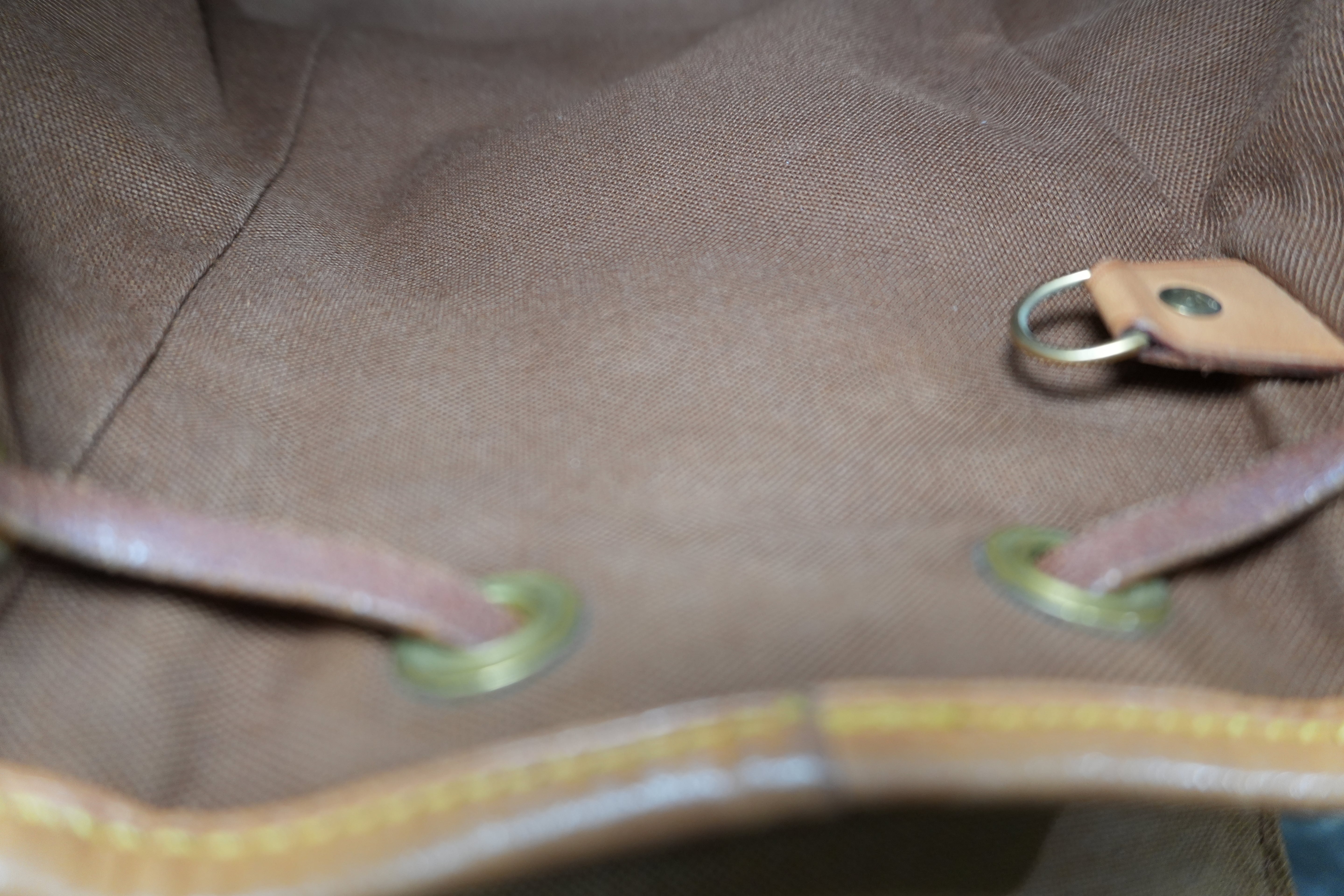 Pre-owned Louis Vuitton Monogram Montsouris MM Backpack