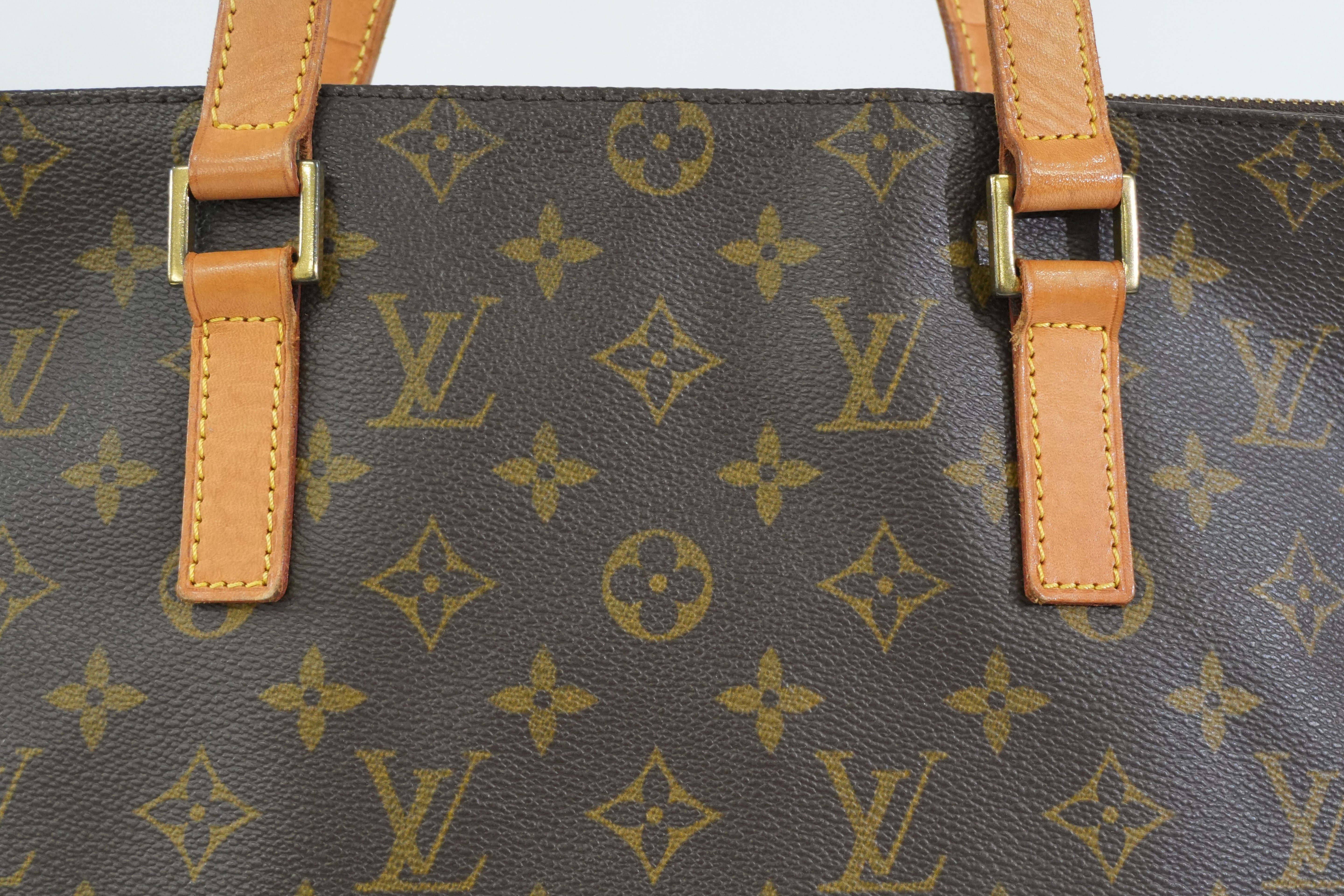 Pre-owned Louis Vuitton Monogram Cabas Mezzo Tote Bag