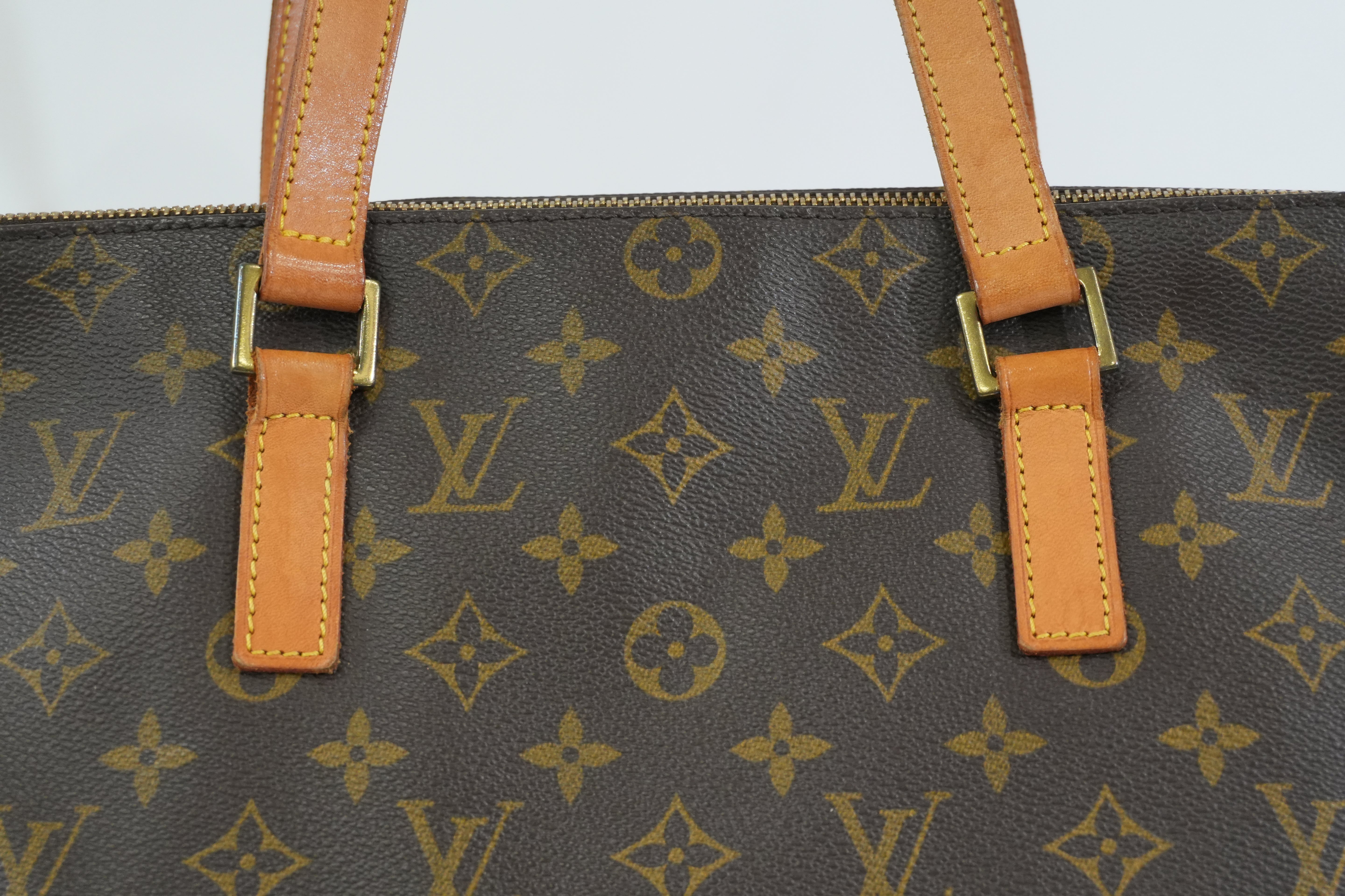 Pre-owned Louis Vuitton Monogram Cabas Mezzo Tote Bag