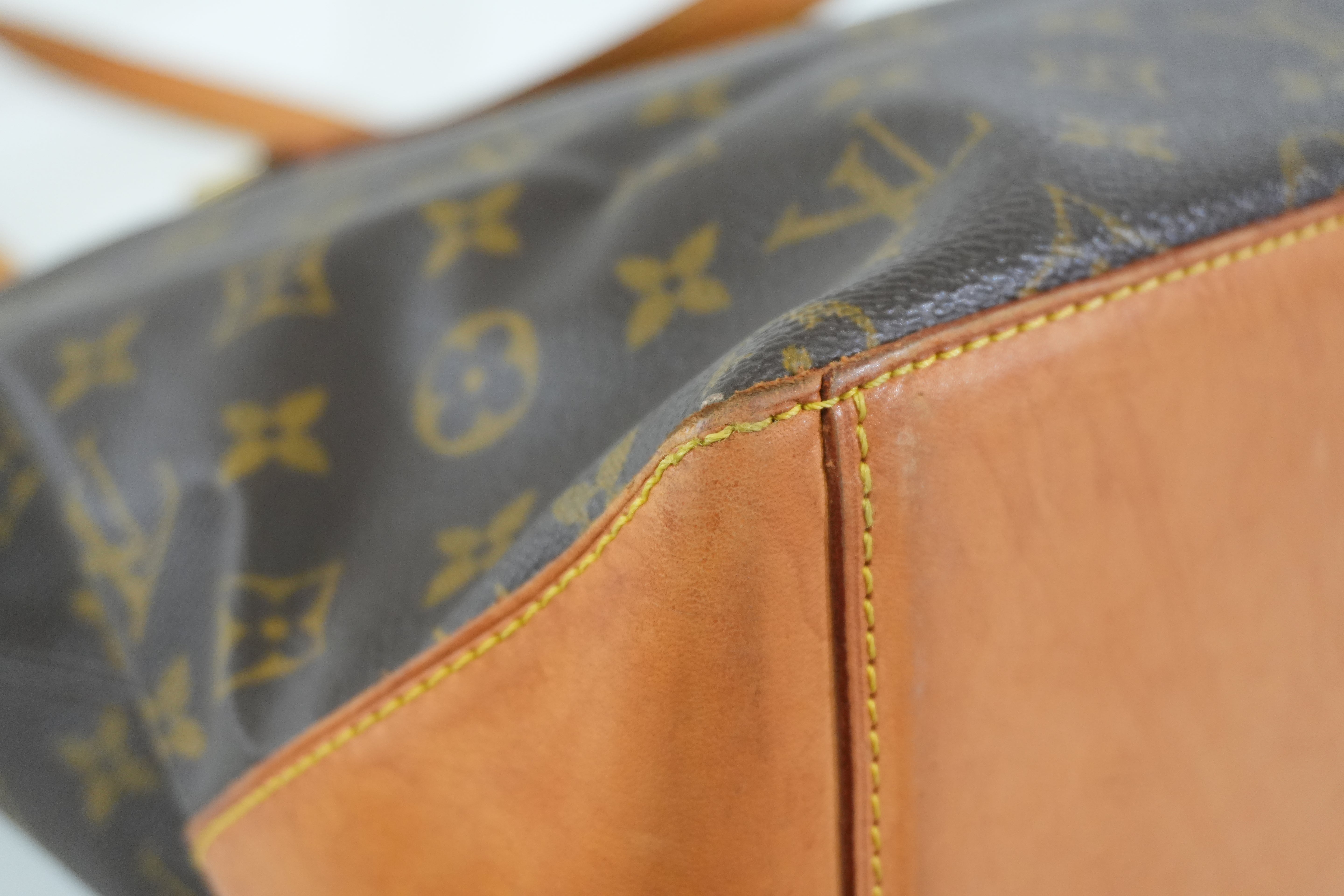 Pre-owned Louis Vuitton Monogram Cabas Mezzo Tote Bag