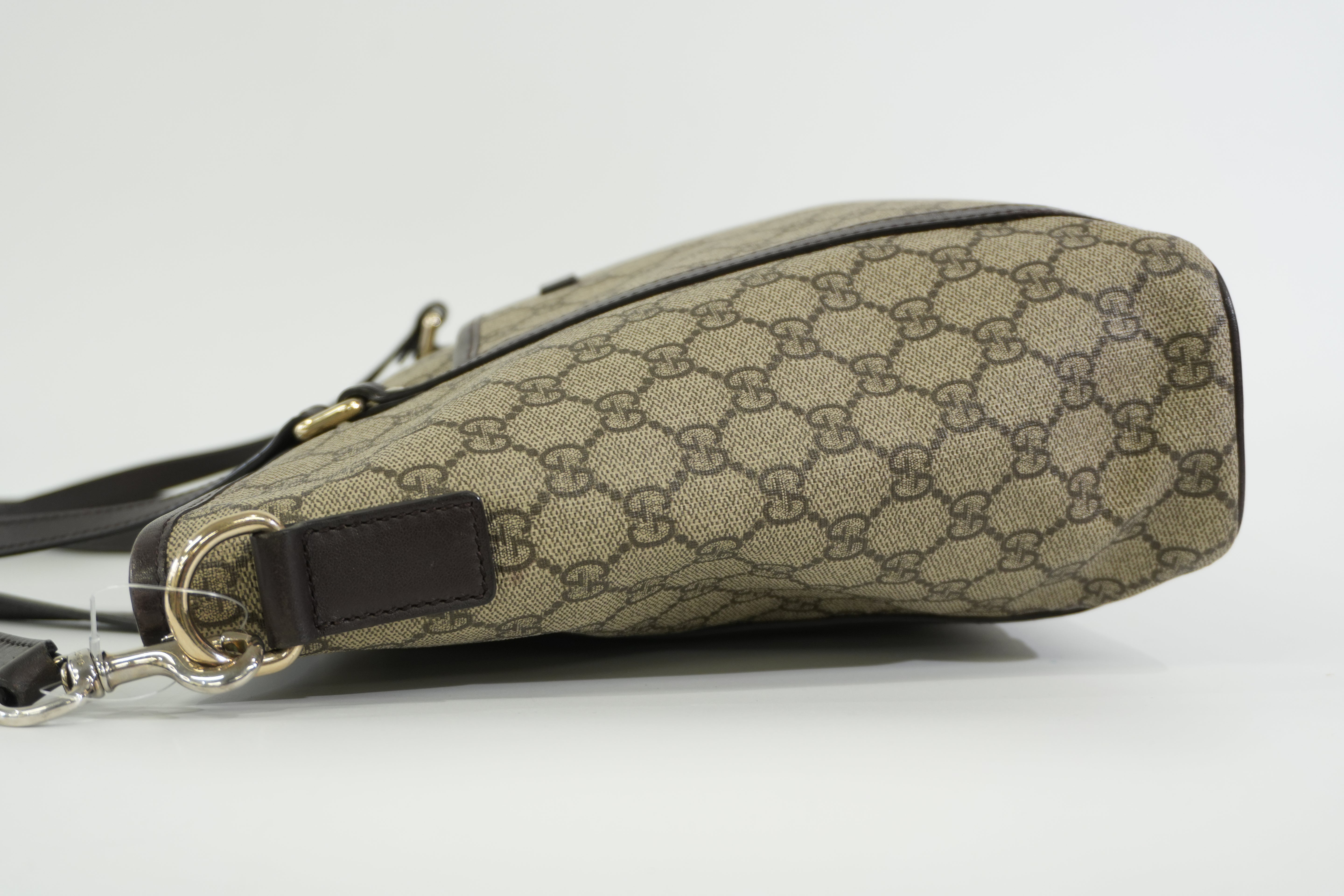 Pre-owned Gucci Guccisima Two Way Shoulder Bag Brown