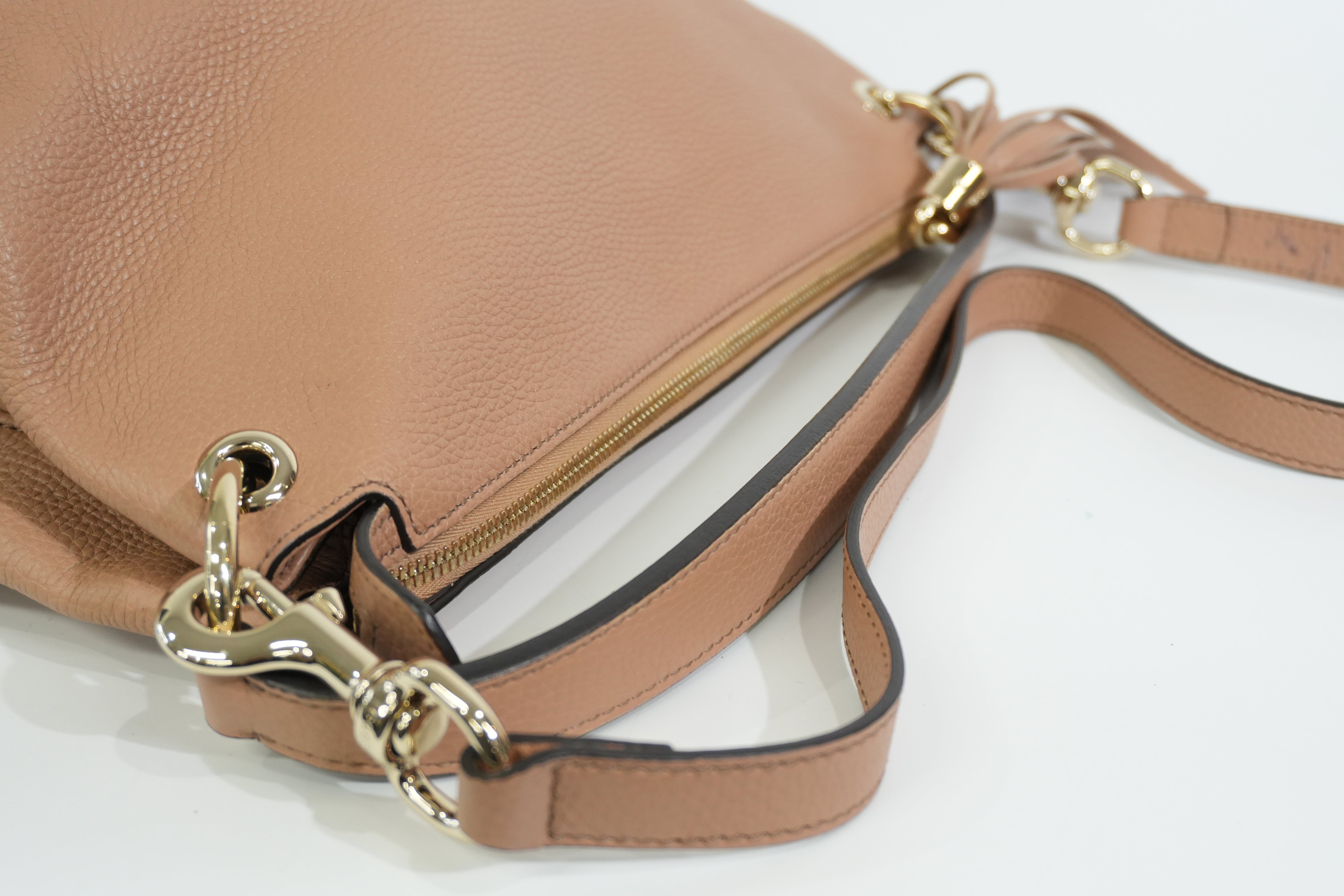 Pre-owned Gucci Soho Two Way Shoulder Bag Porcelain Rose