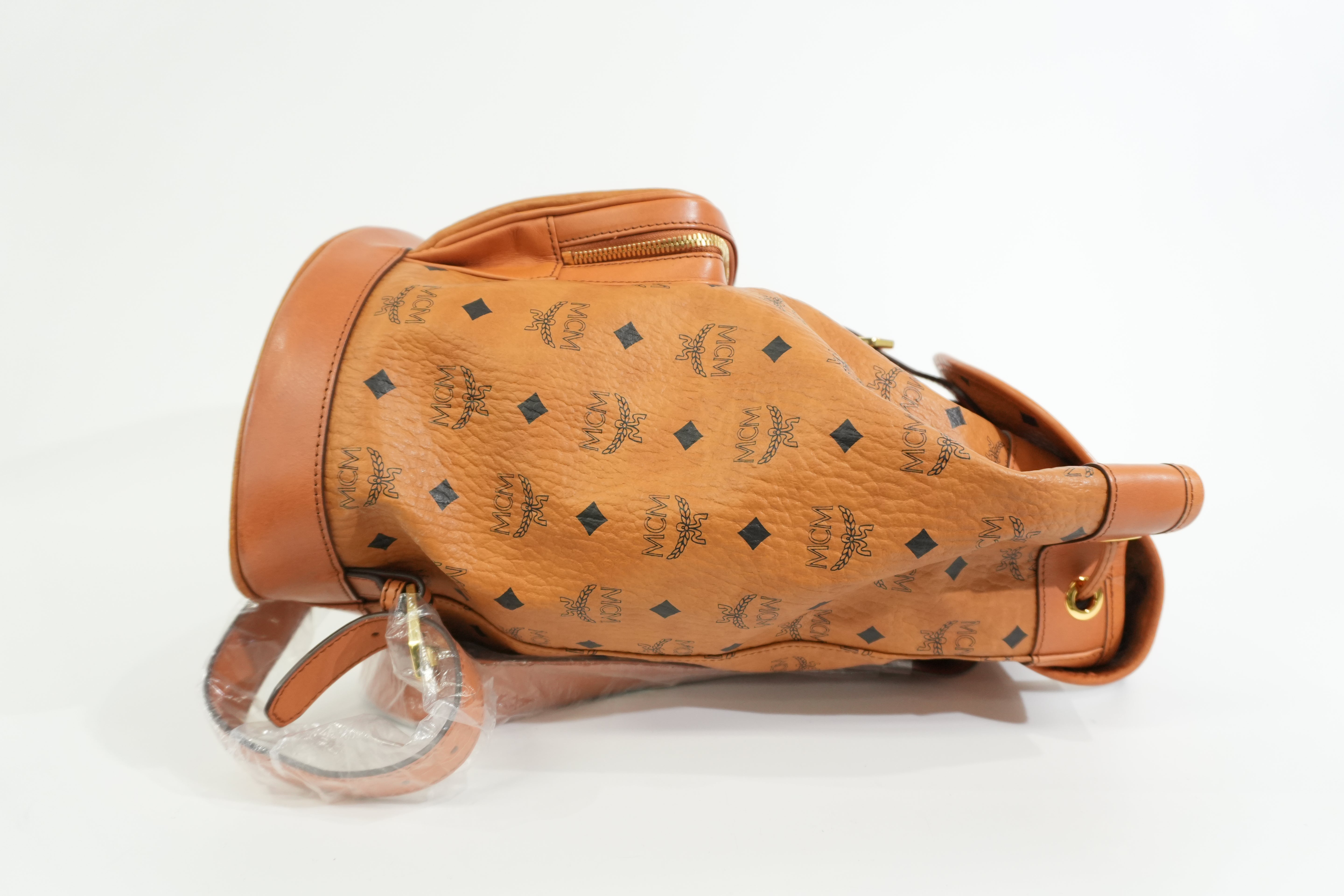 Pre-owned MCM Backpack Cognac