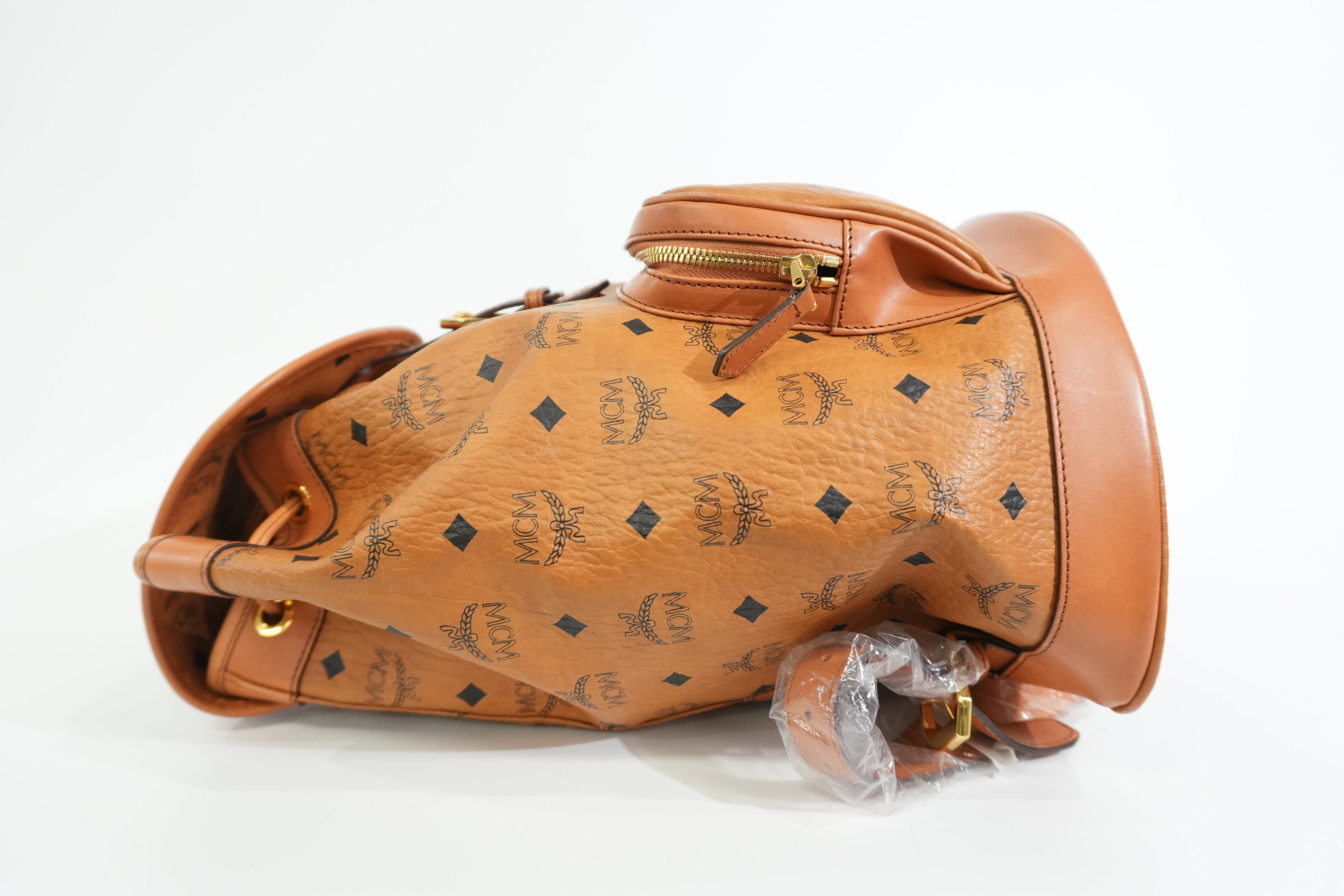 Pre-owned MCM Backpack Cognac