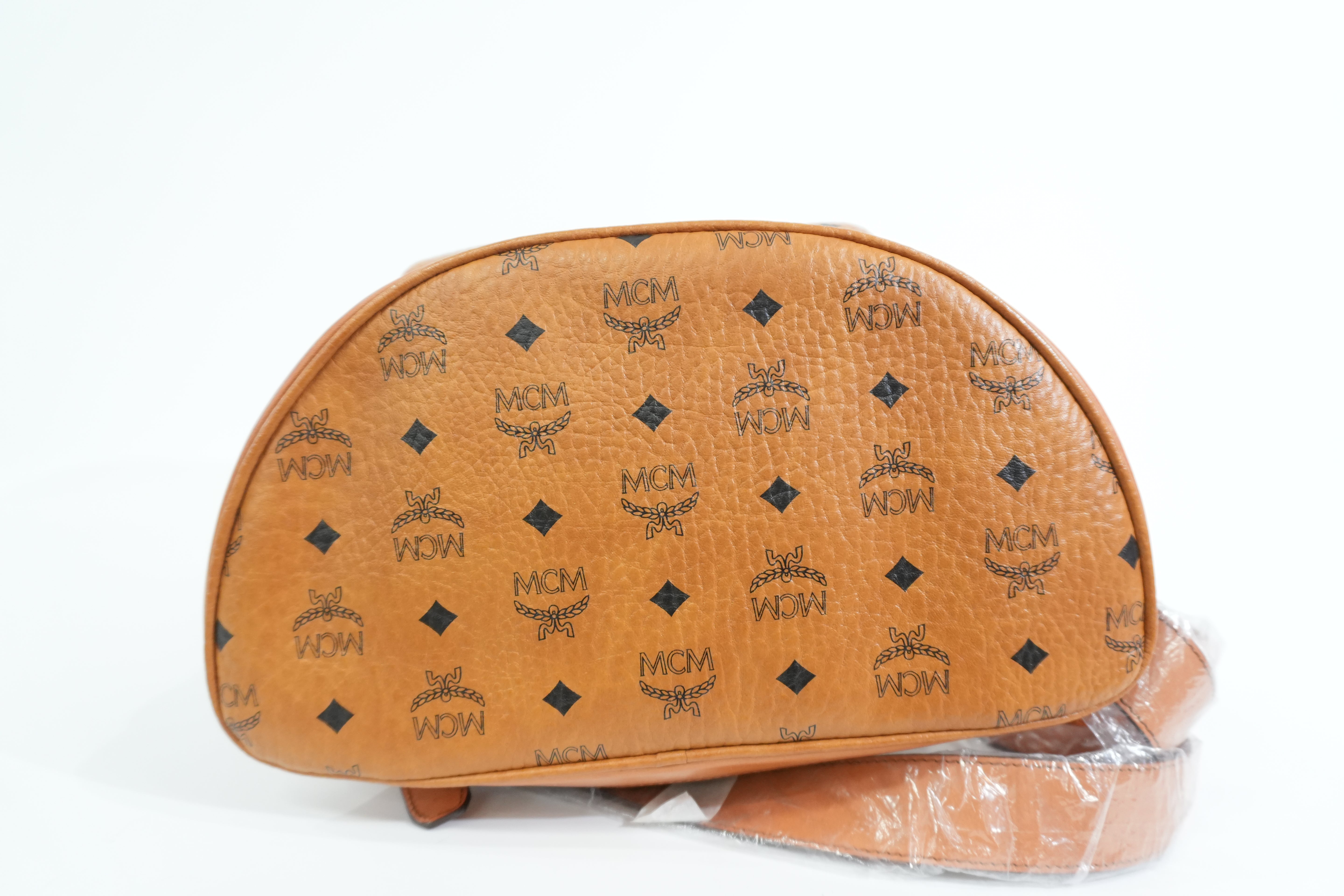 Pre-owned MCM Backpack Cognac