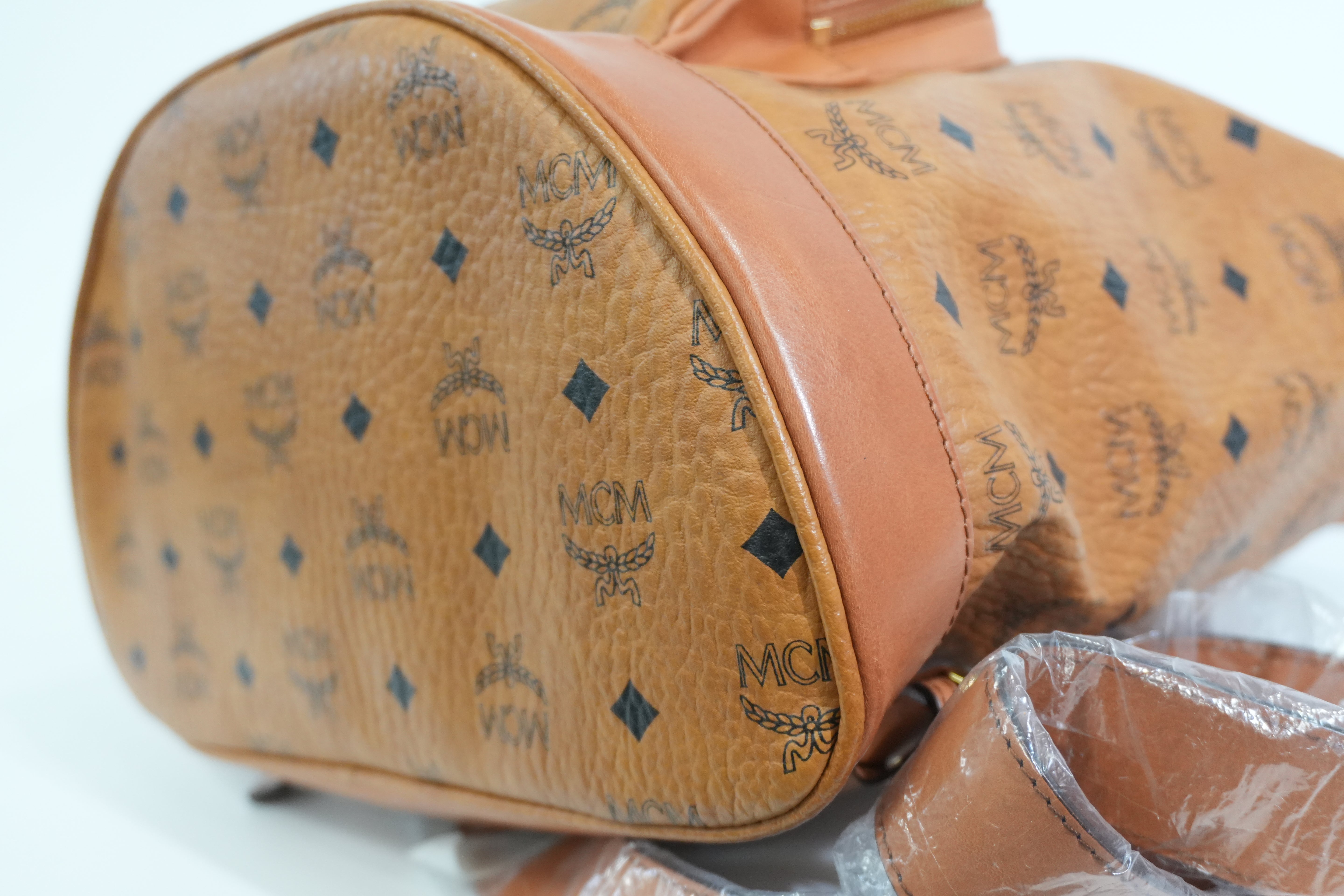 Pre-owned MCM Backpack Cognac