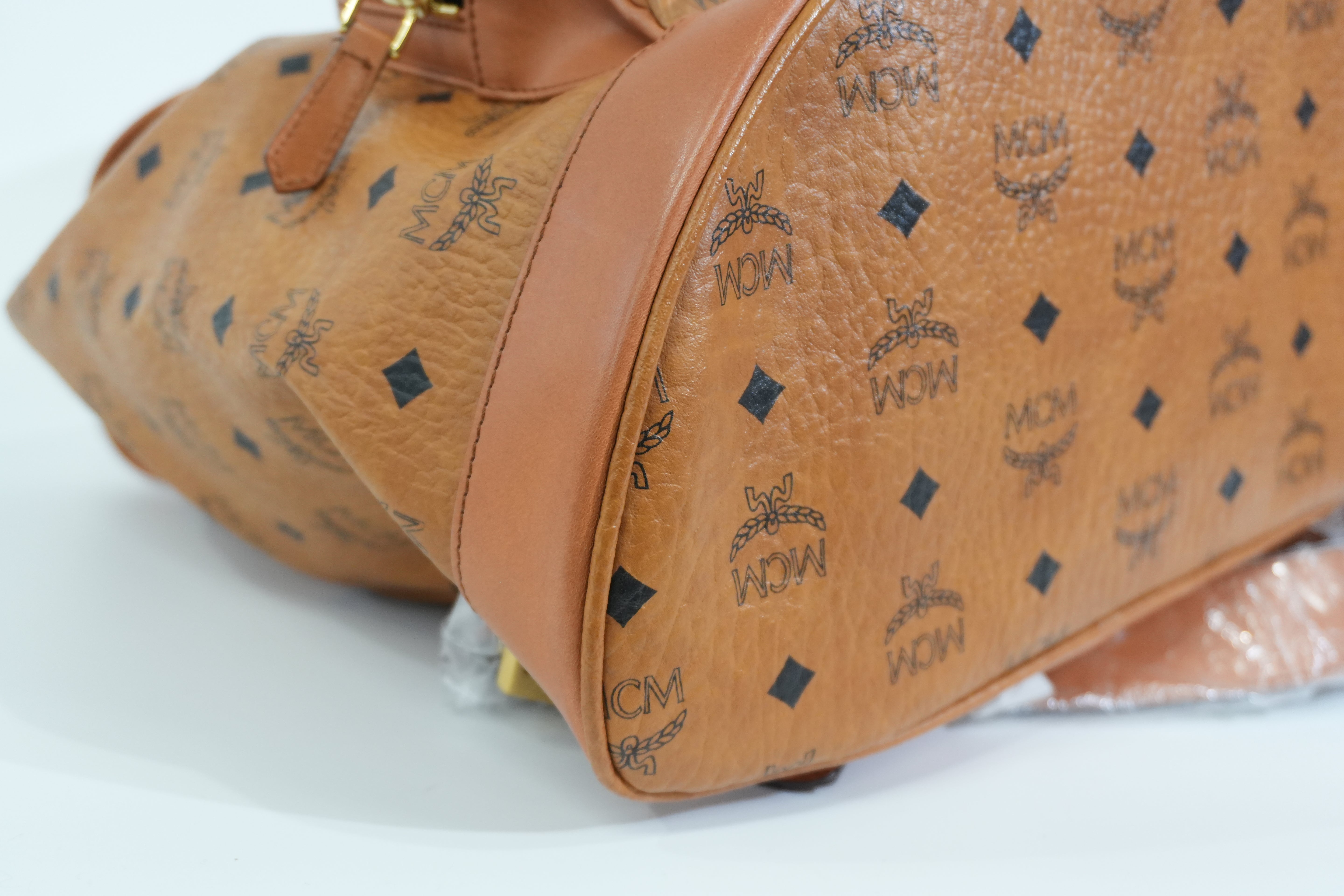 Pre-owned MCM Backpack Cognac