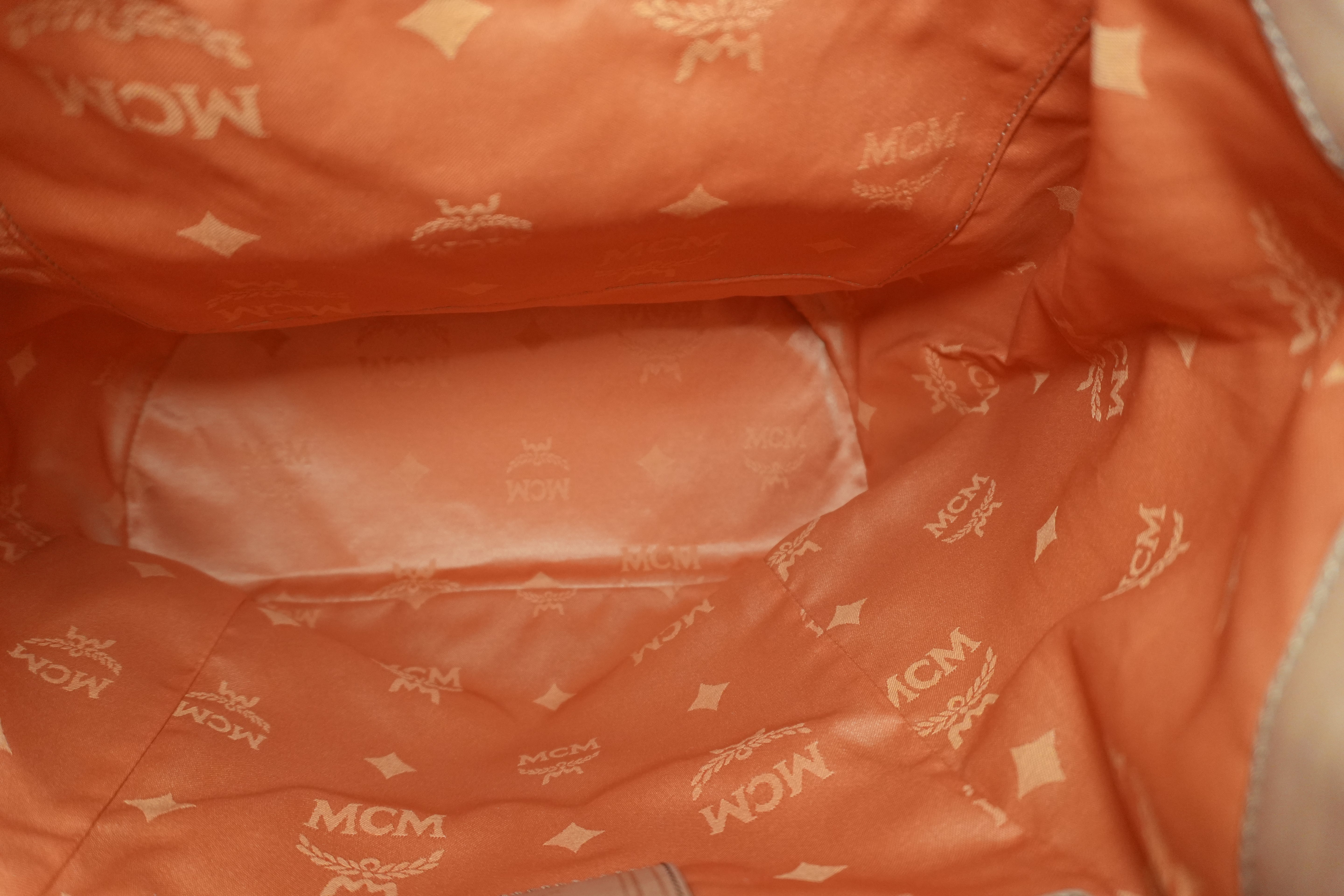 Pre-owned MCM Backpack Cognac