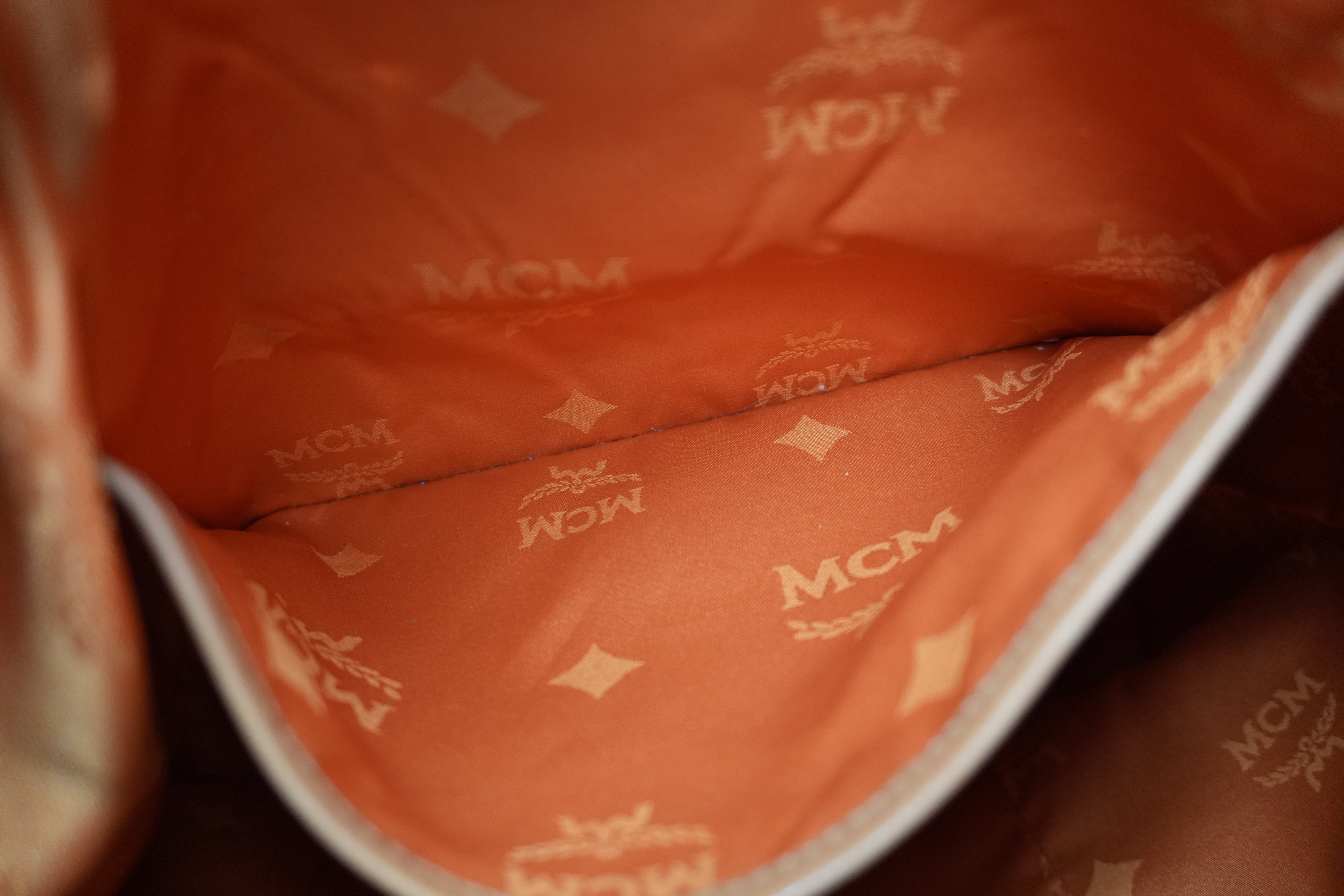 Pre-owned MCM Backpack Cognac