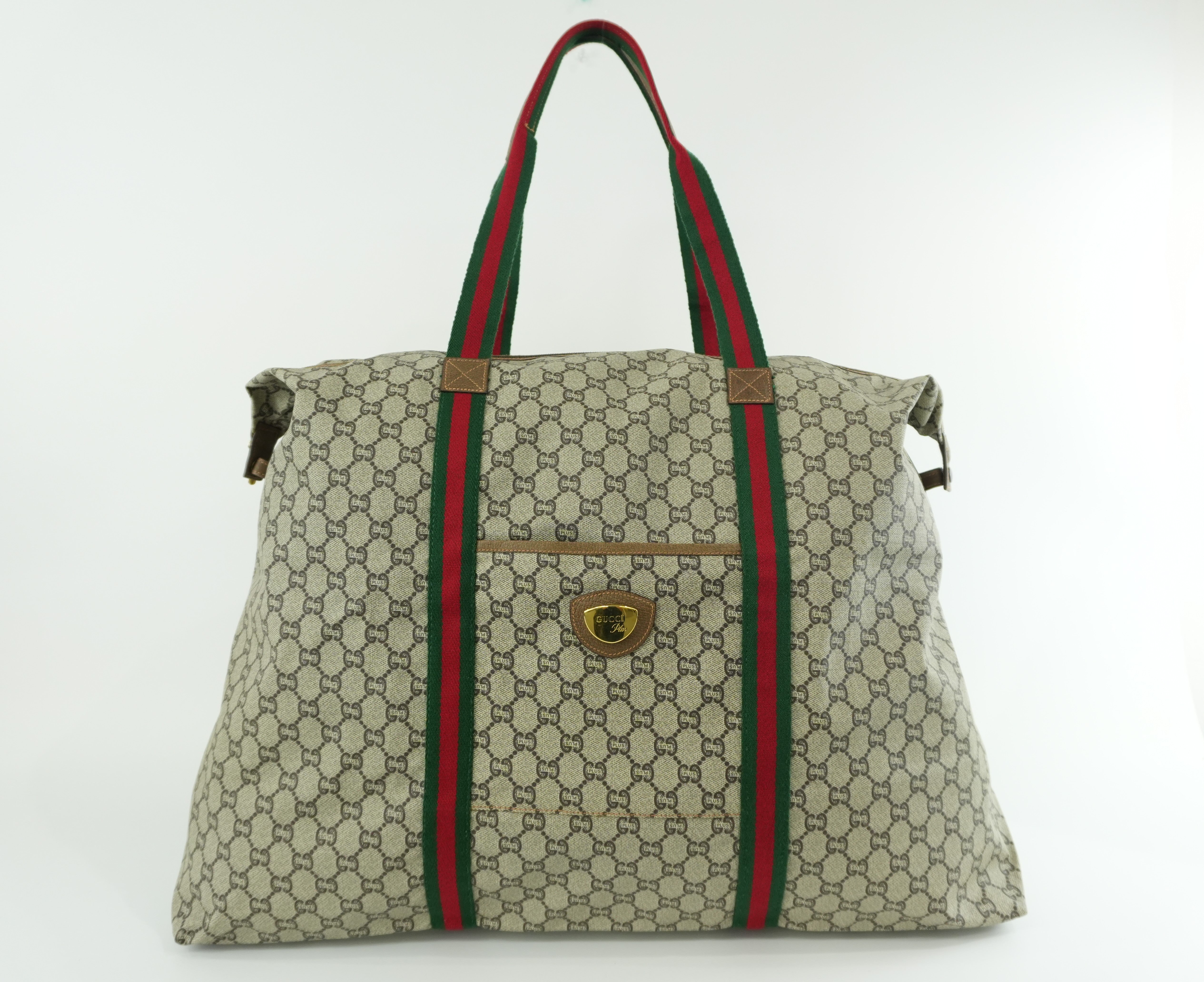 Gucci Plus Travel Tote Bag Used