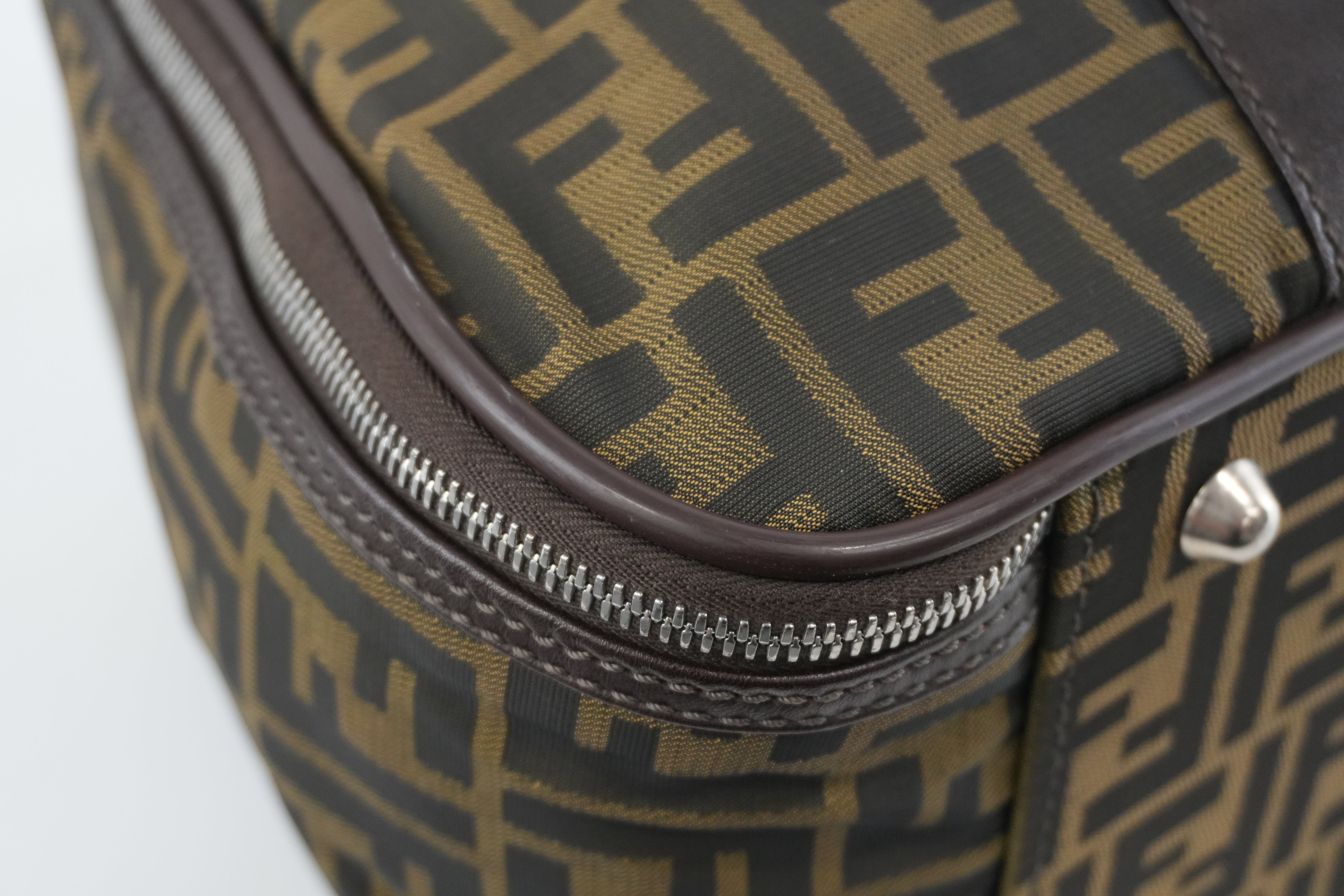 Fendi Zucca Duffle Bag Used