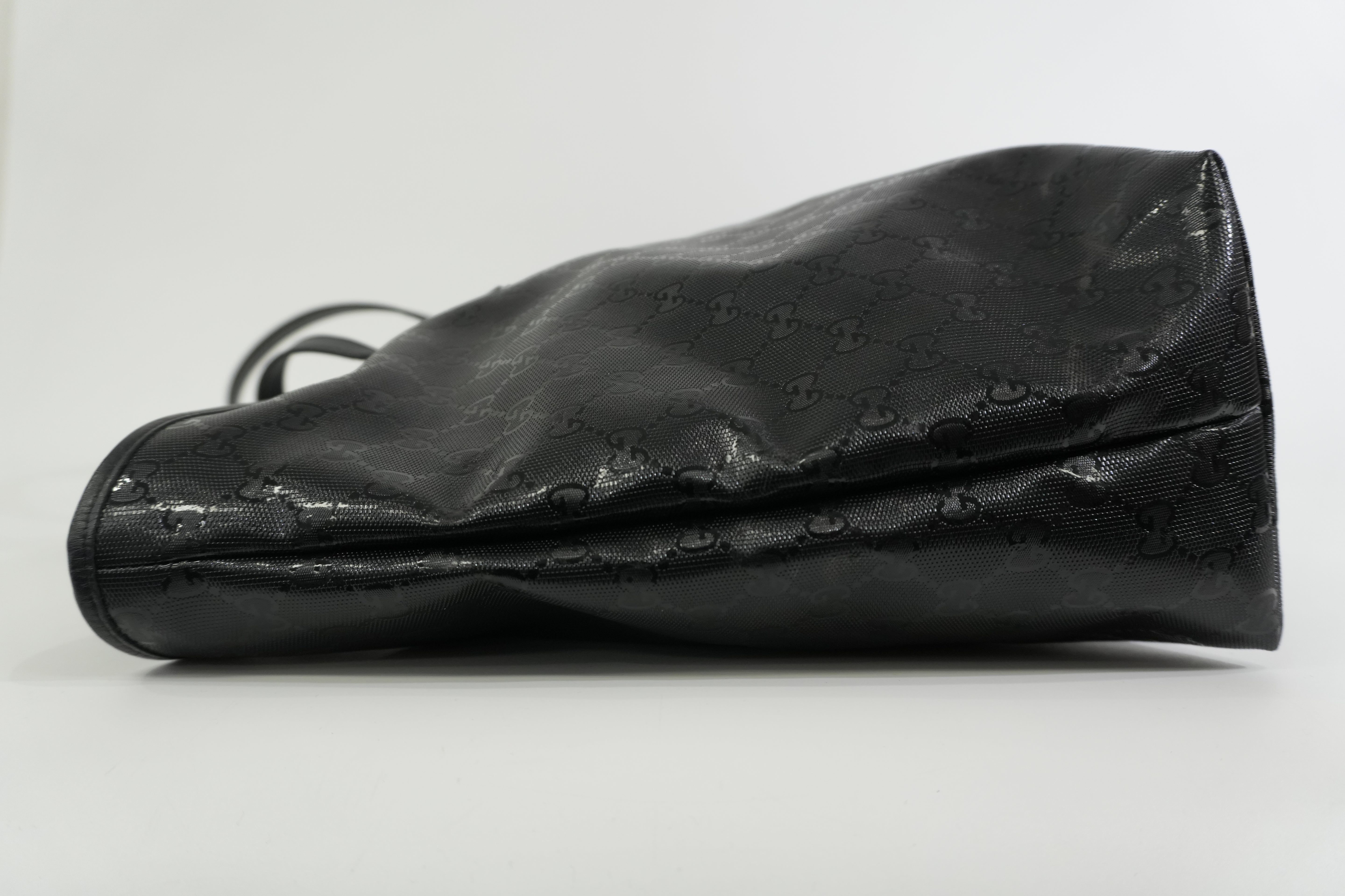 Pre-owned Gucci Guccisima Tote Bag Black