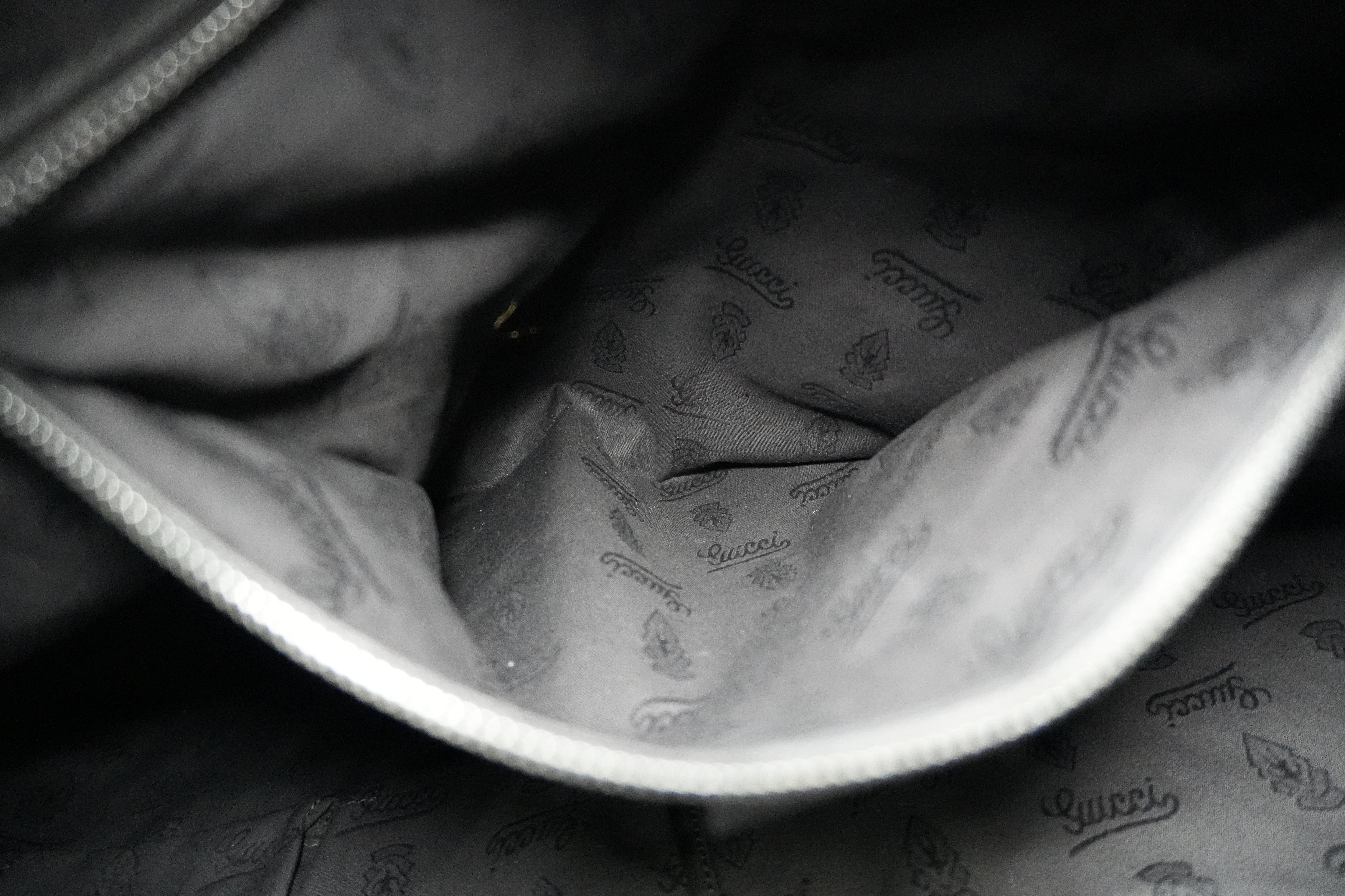 Pre-owned Gucci Guccisima Tote Bag Black