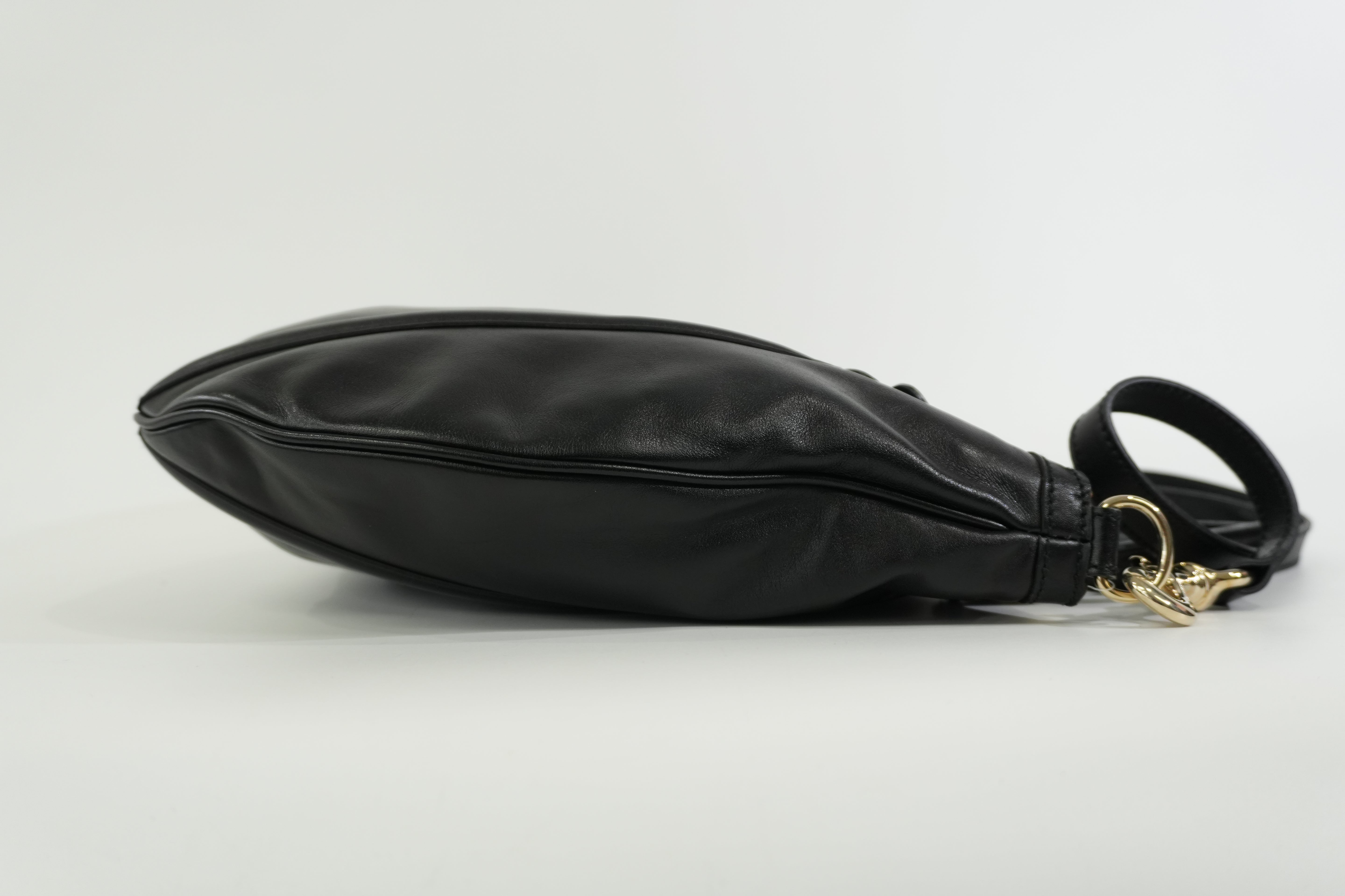 Pre-owned Gucci Two Way Britt Satchel Shoulder Bag Black