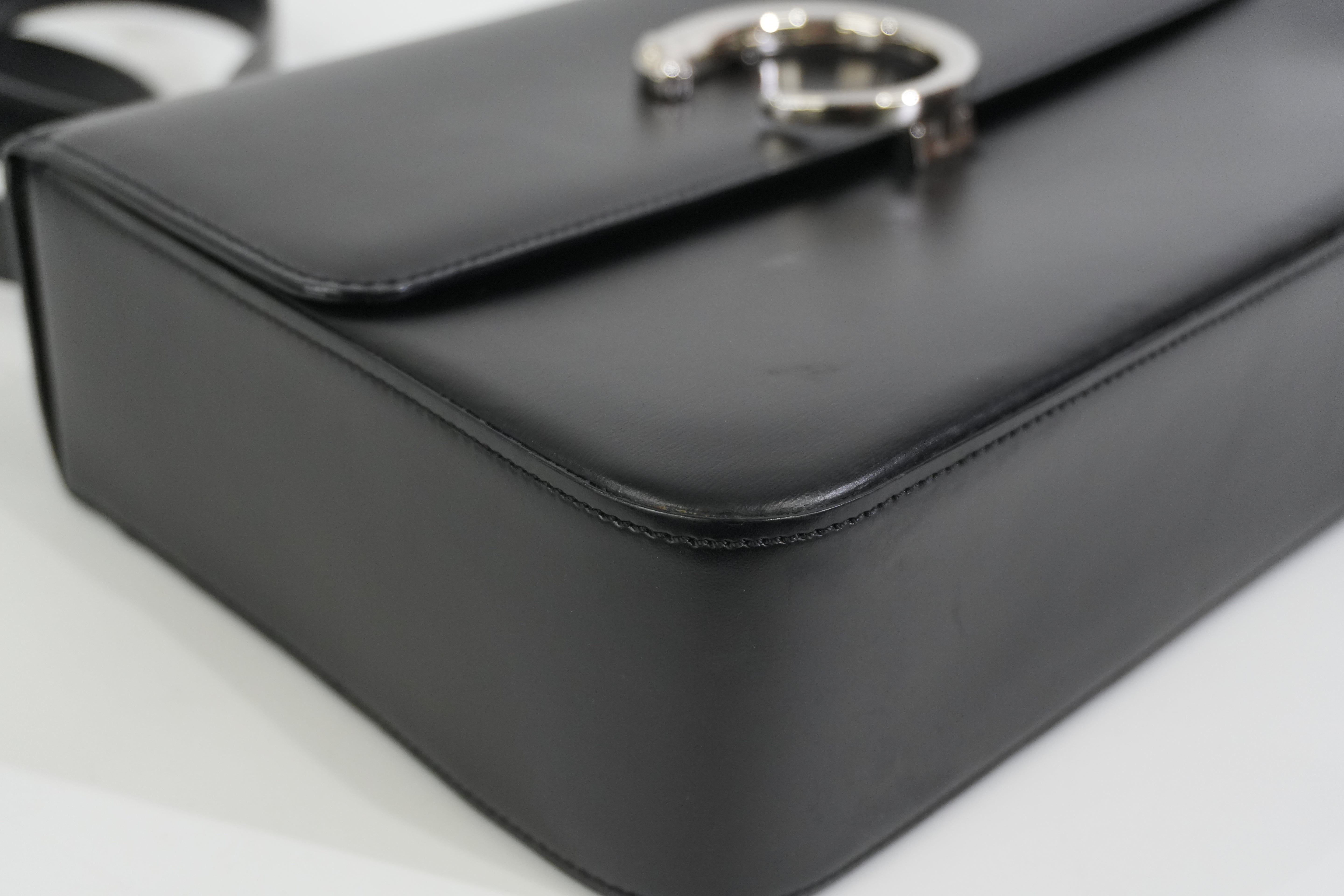 Pre-owned Cartier Panthere Shoulder Bag Black