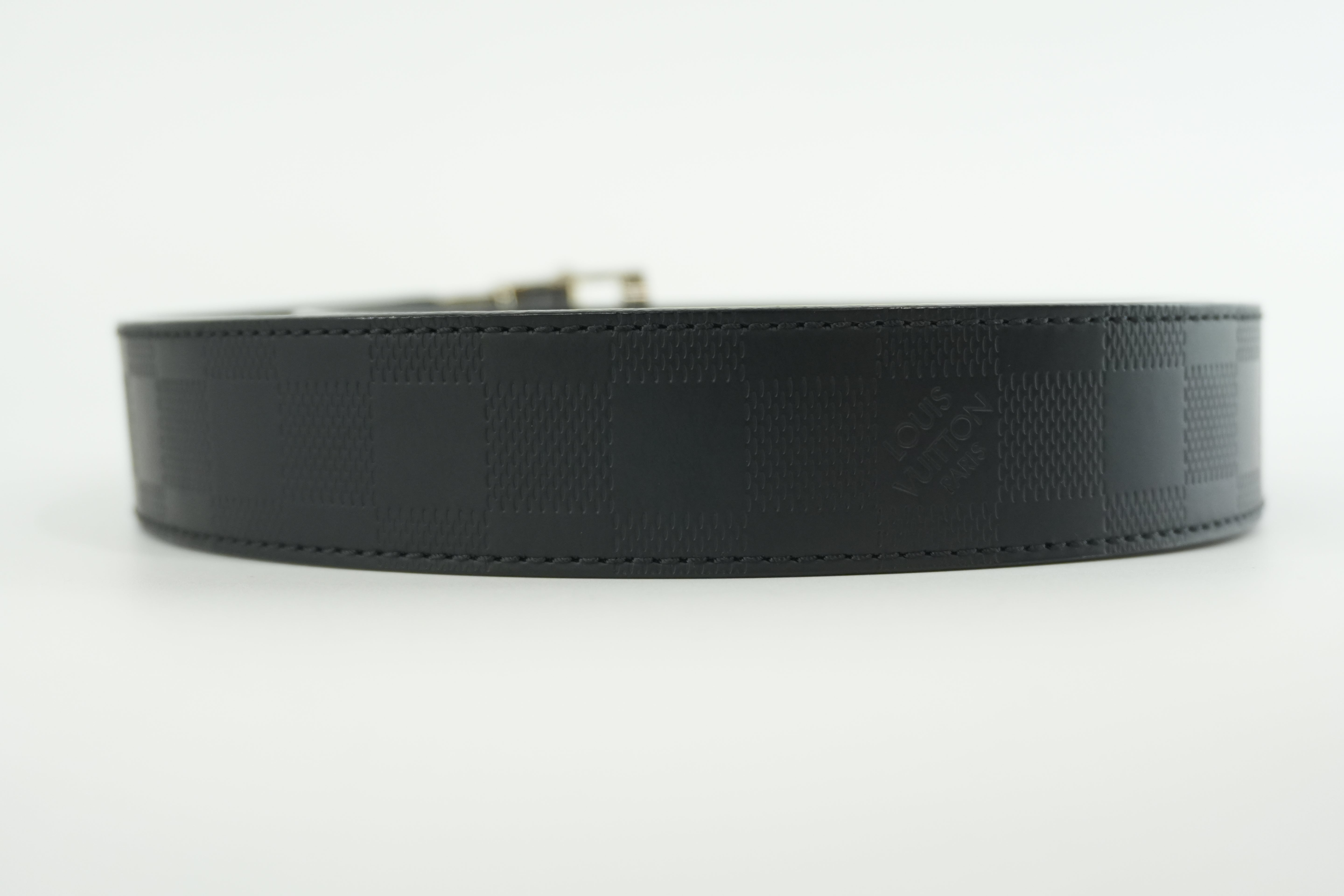 Louis Vuitton Belt Size 95 Black Used