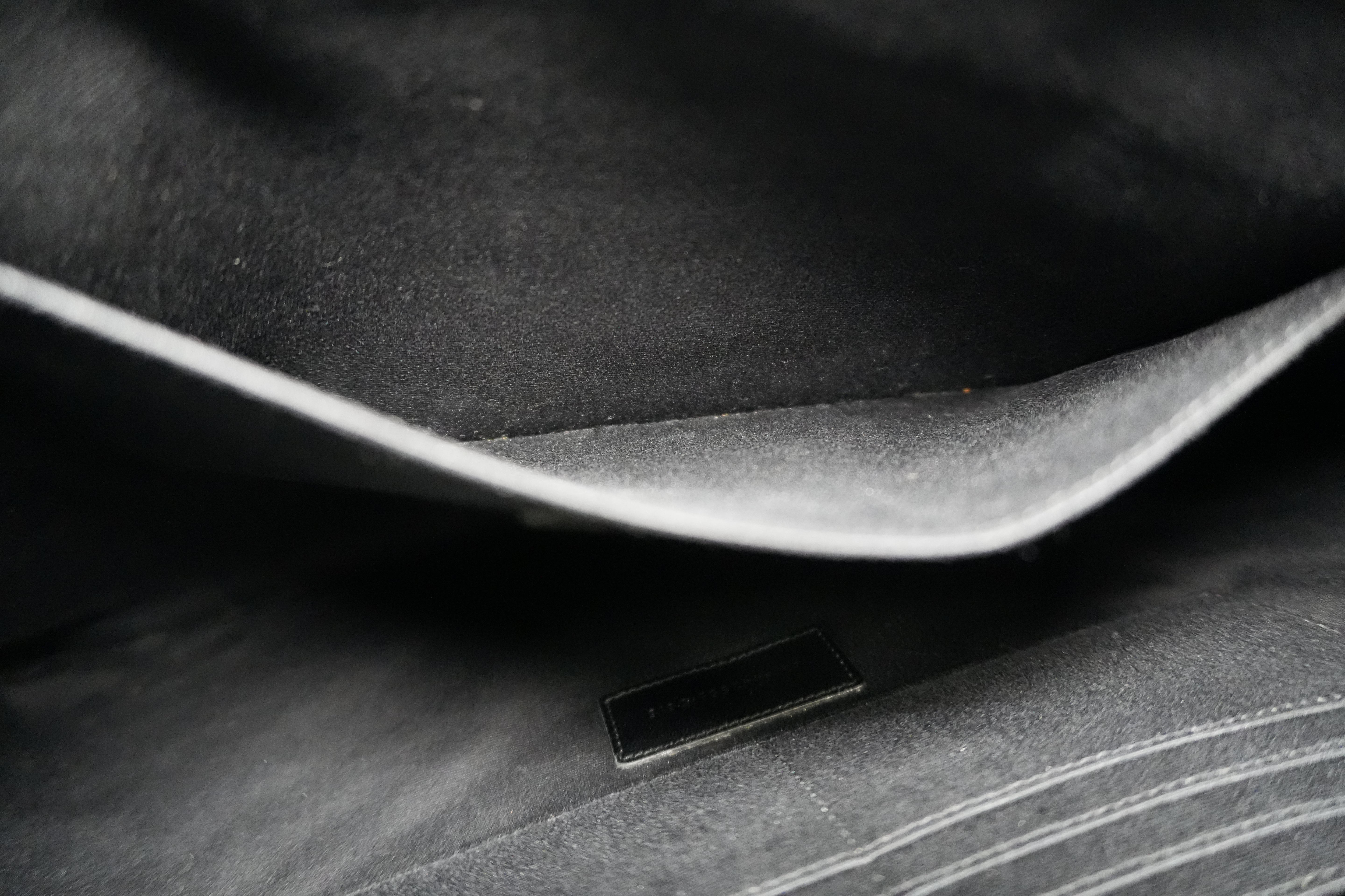 Pre-owned Saint Laurent Clutch Bag Black