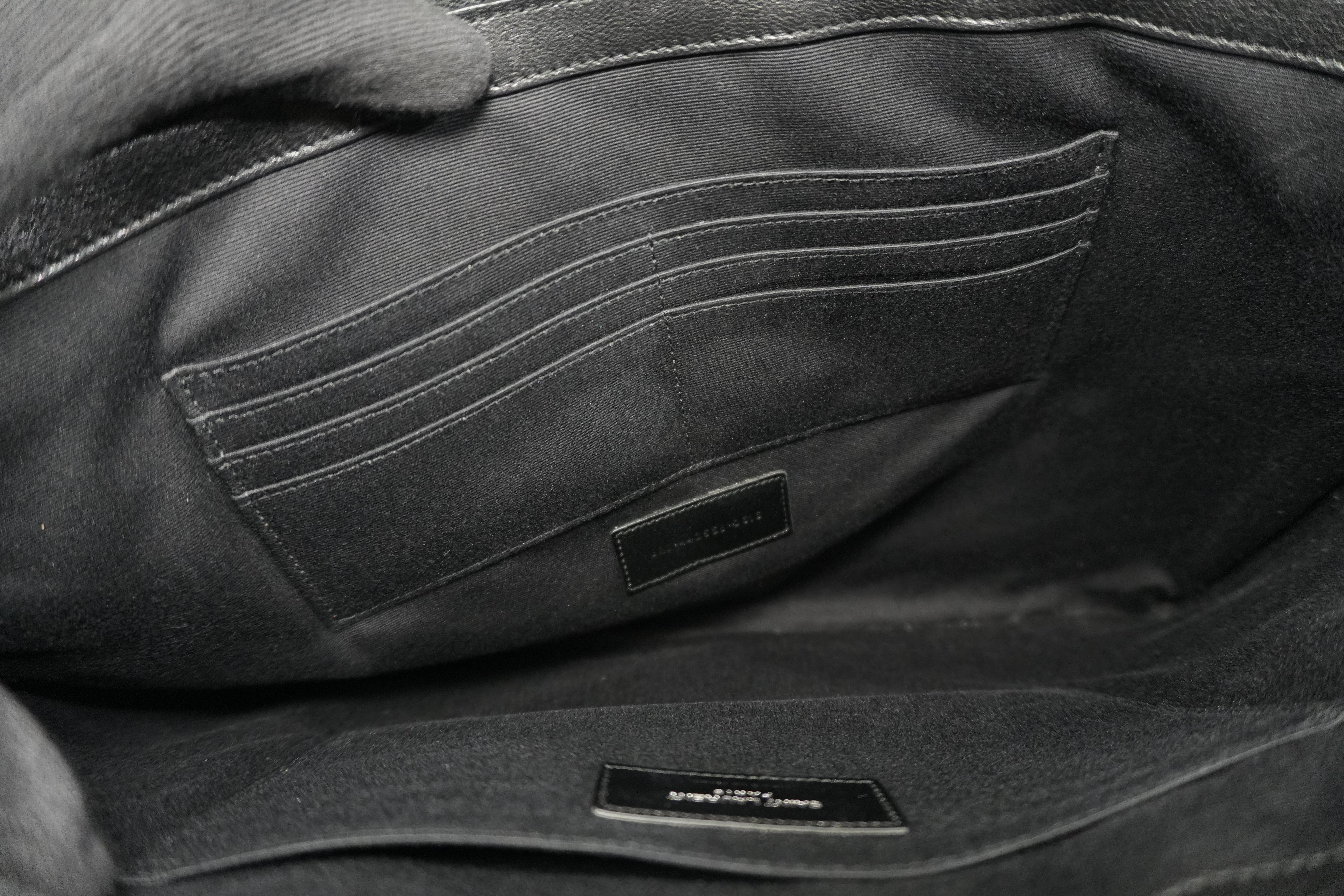 Pre-owned Saint Laurent Clutch Bag Black