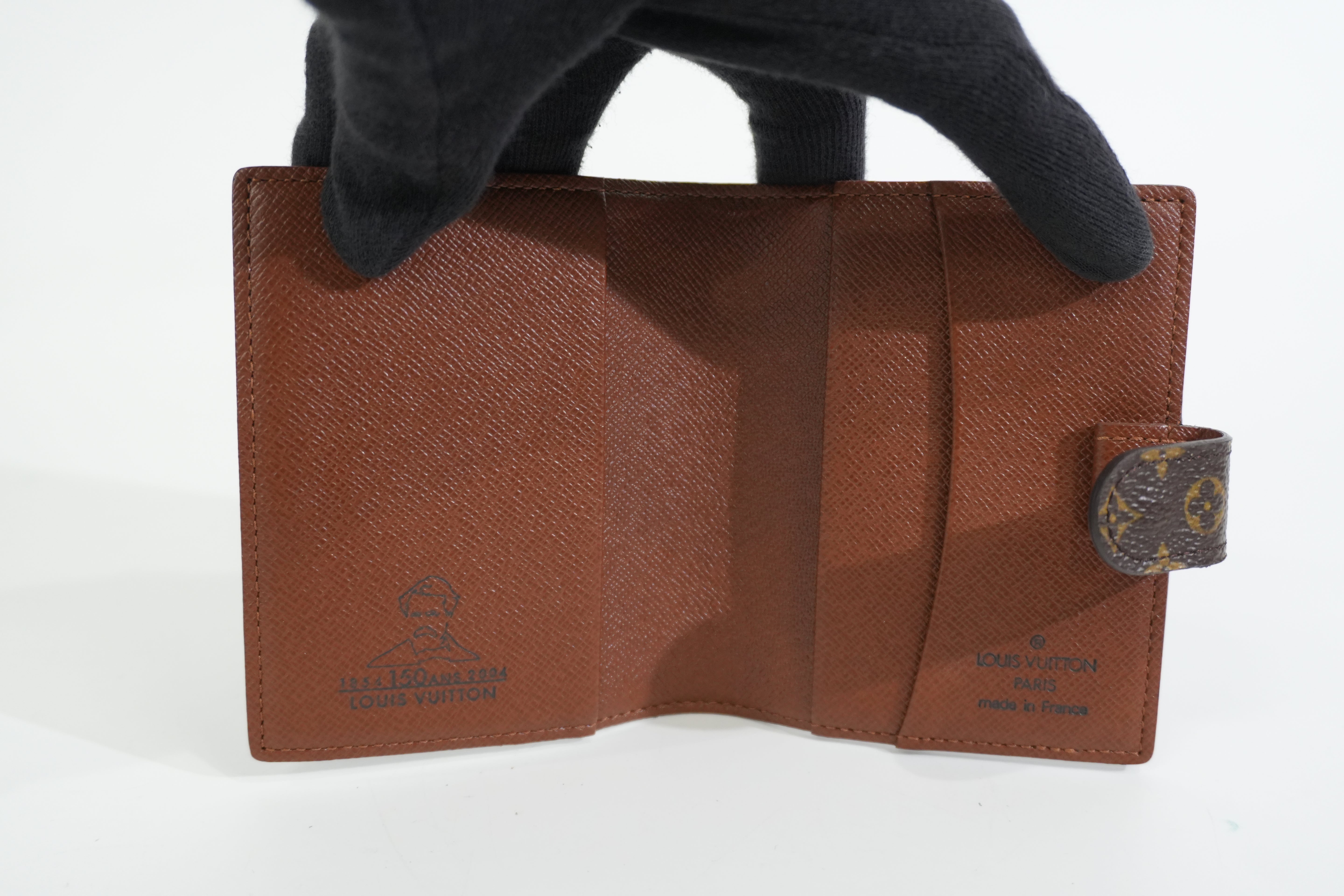 Pre-owned Louis Vuitton Monogram Agenda Card Case