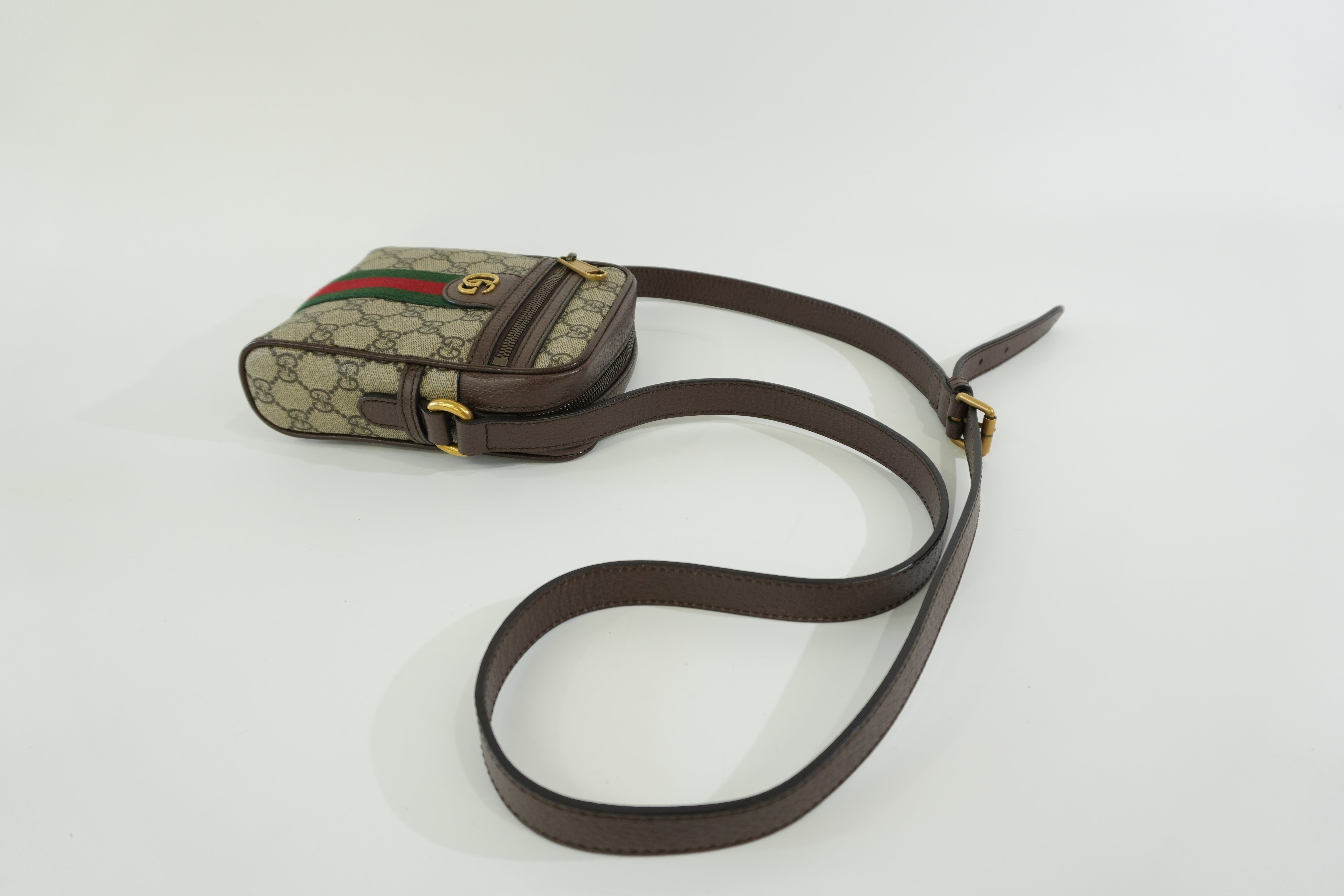 Pre-owned Gucci Ophidia Shoulder Bag
