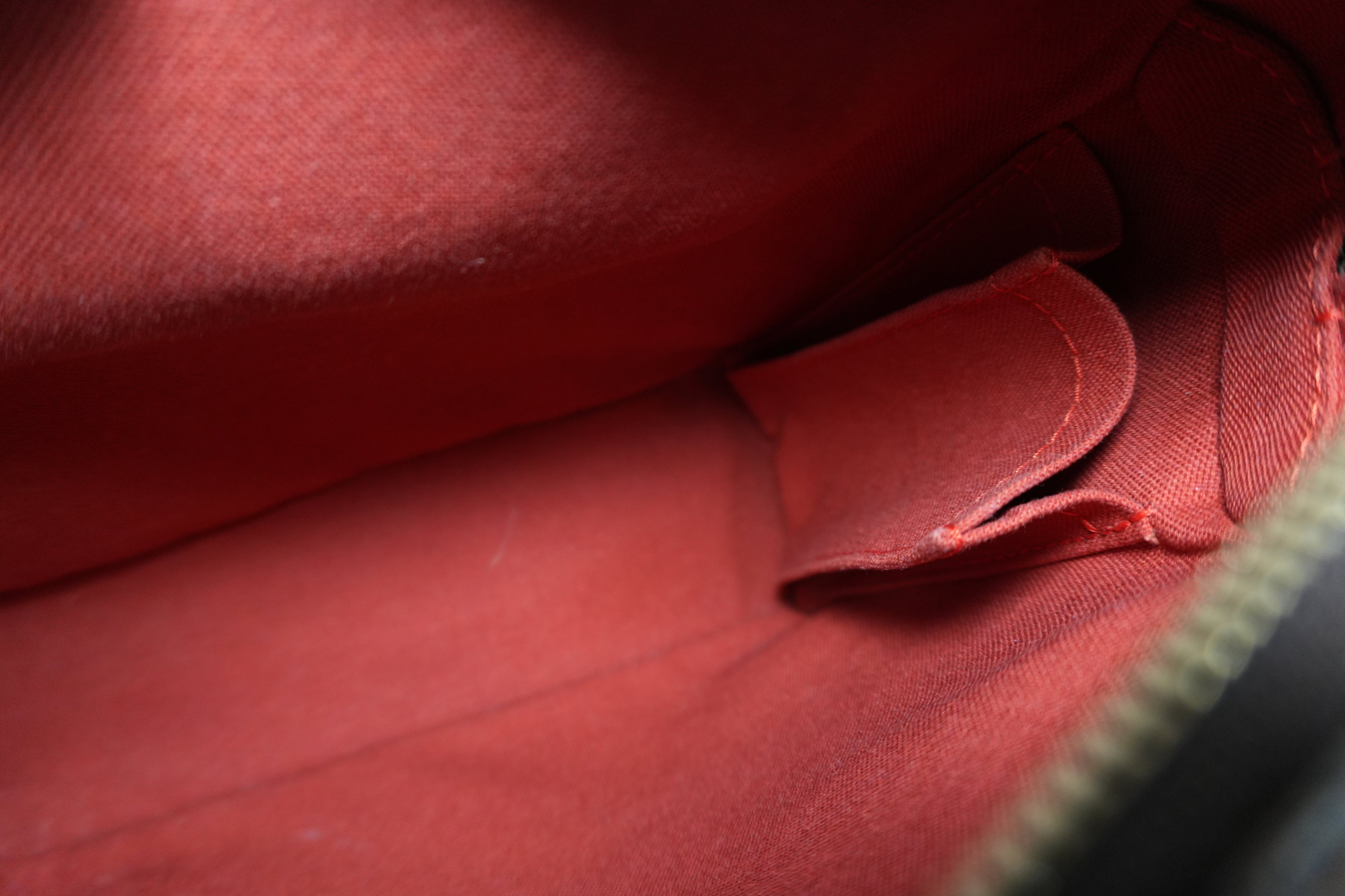 Pre-owned Louis Vuitton Damier Ebene Olav PM Crossbody Bag