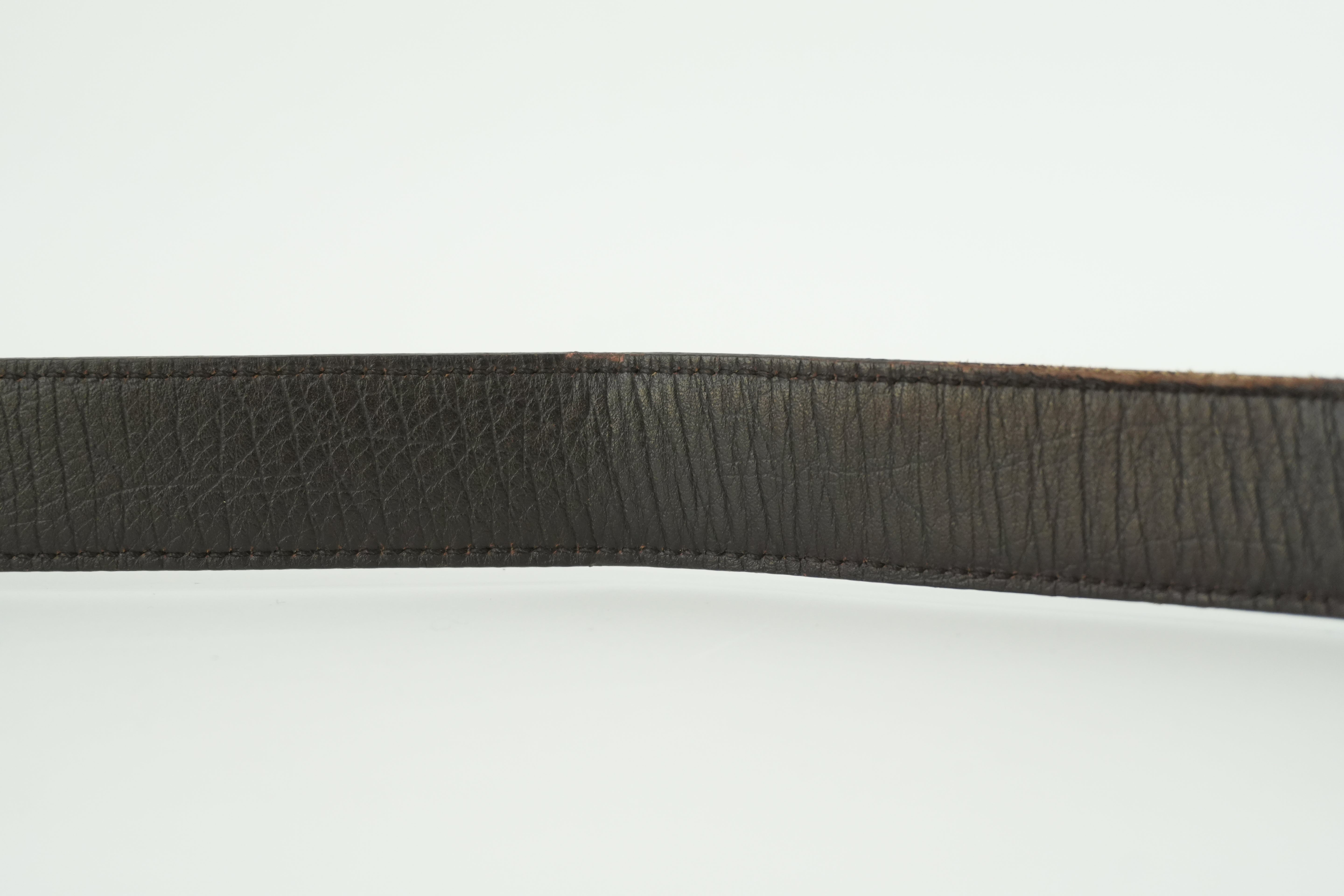 Gucci Belt Size 85 Canvas Sheryline Used