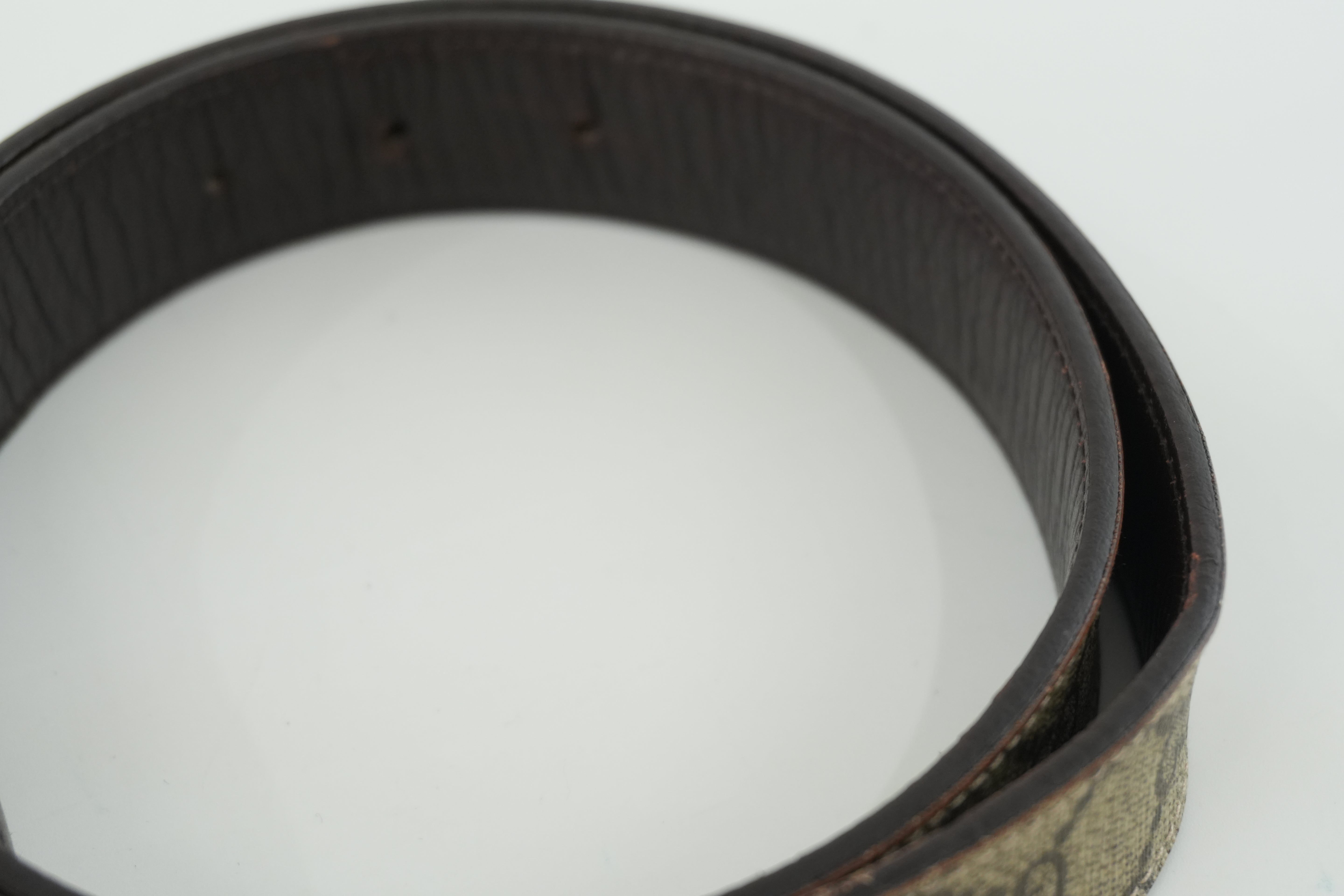 Gucci Belt Size 85 Canvas Sheryline Used