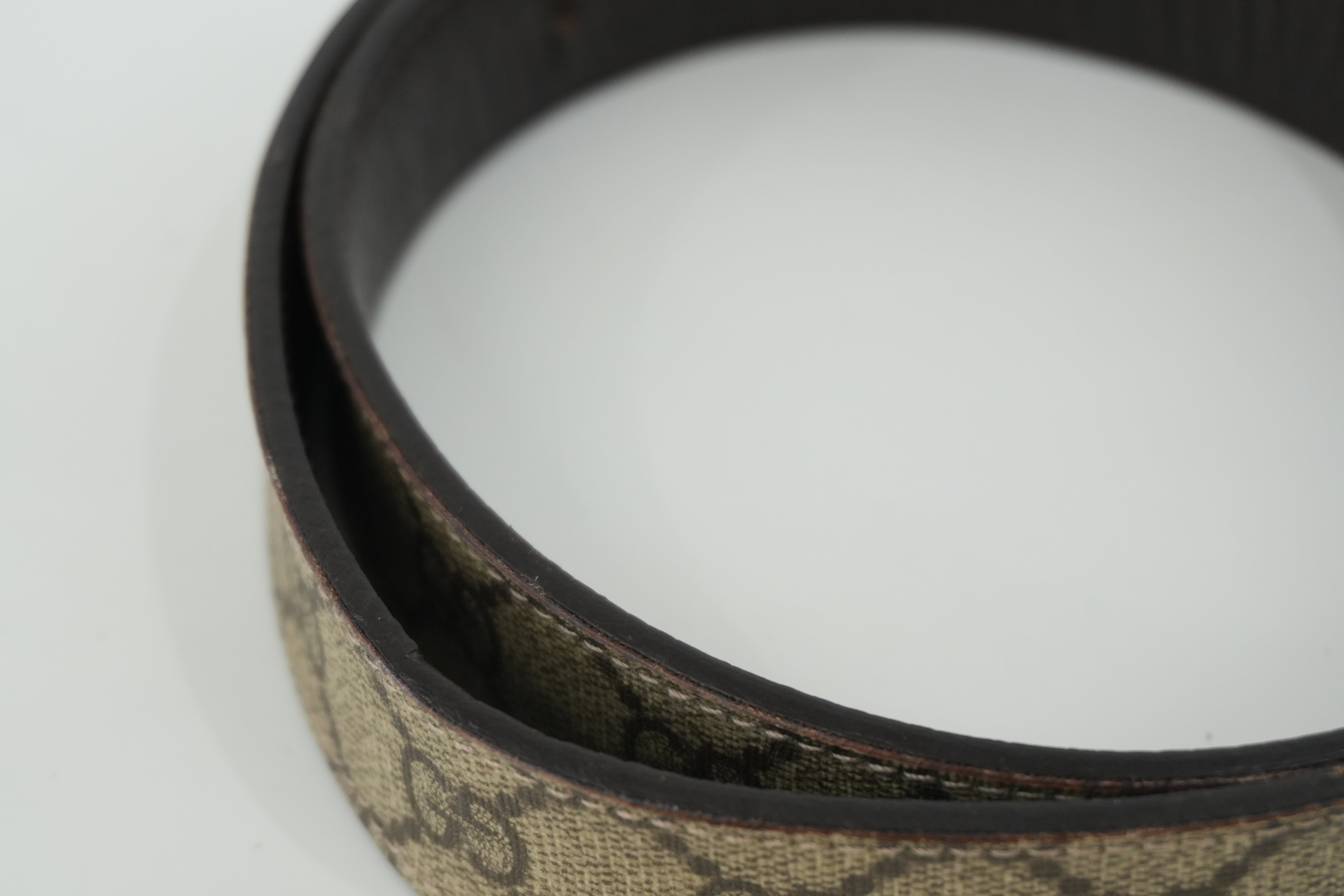 Gucci Belt Size 85 Canvas Sheryline Used