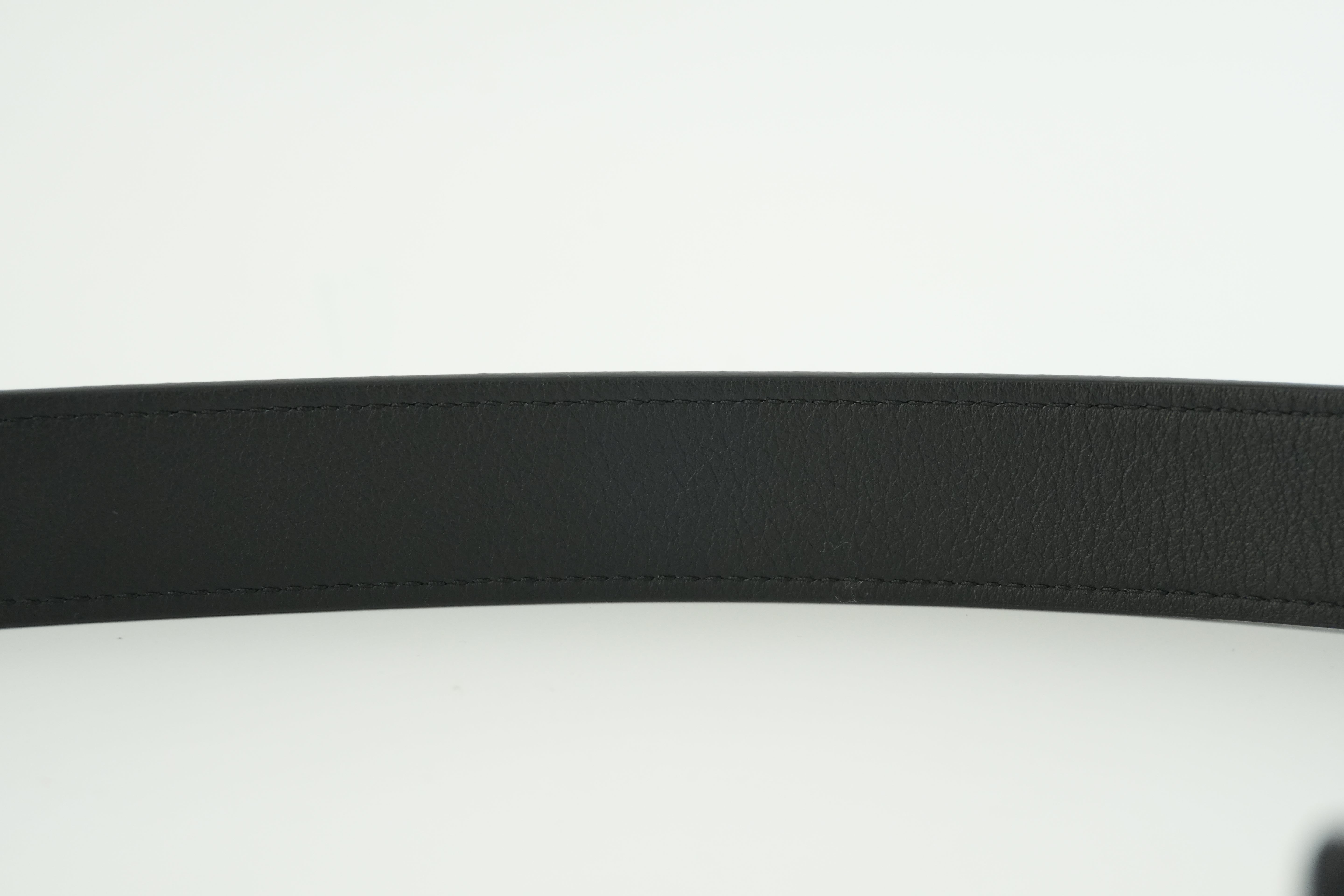 Loewe Belt Size 75 Leather Black Used