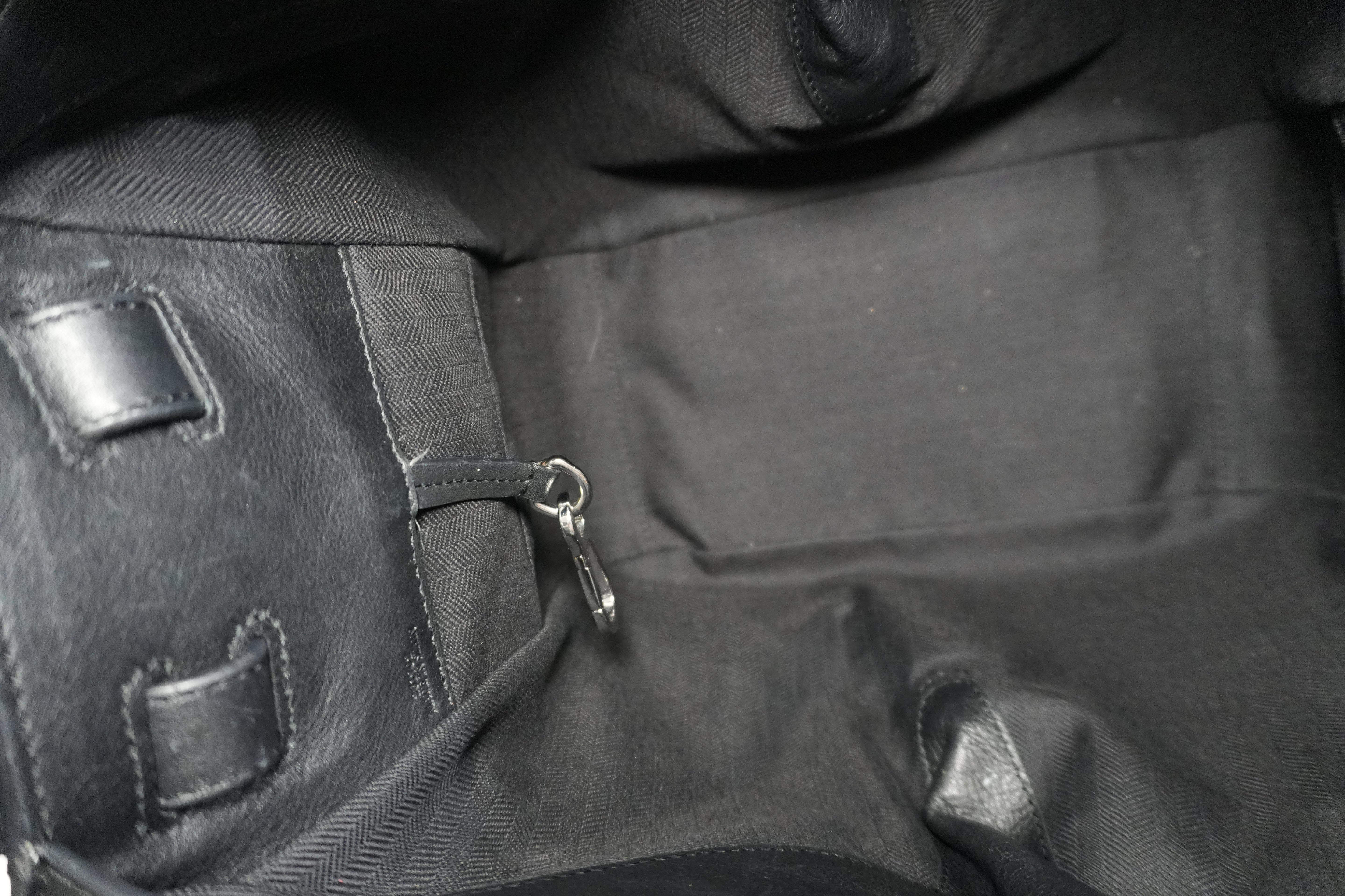 Pre-owned Loewe Hammock Shoulder Bag Black