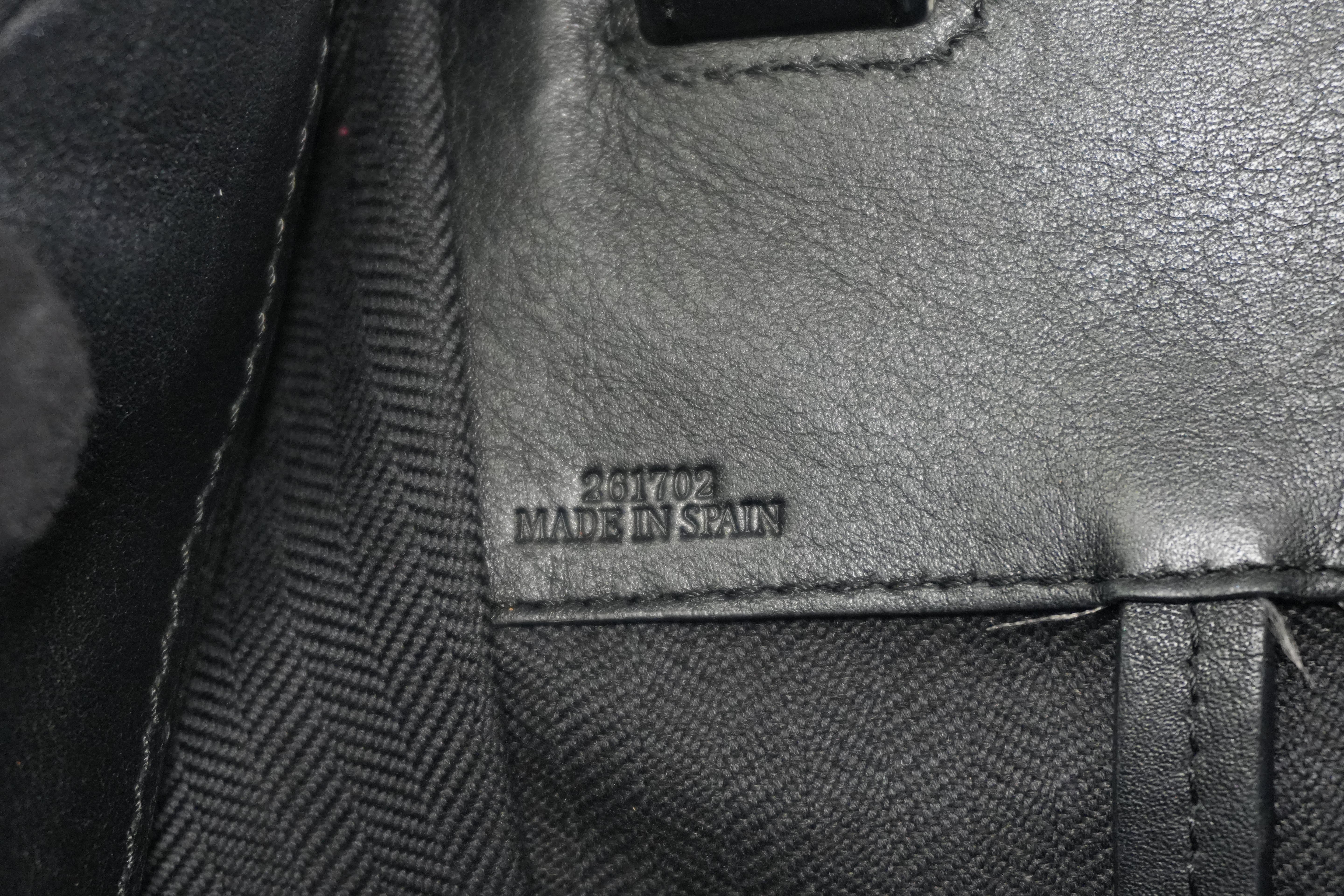 Pre-owned Loewe Hammock Shoulder Bag Black