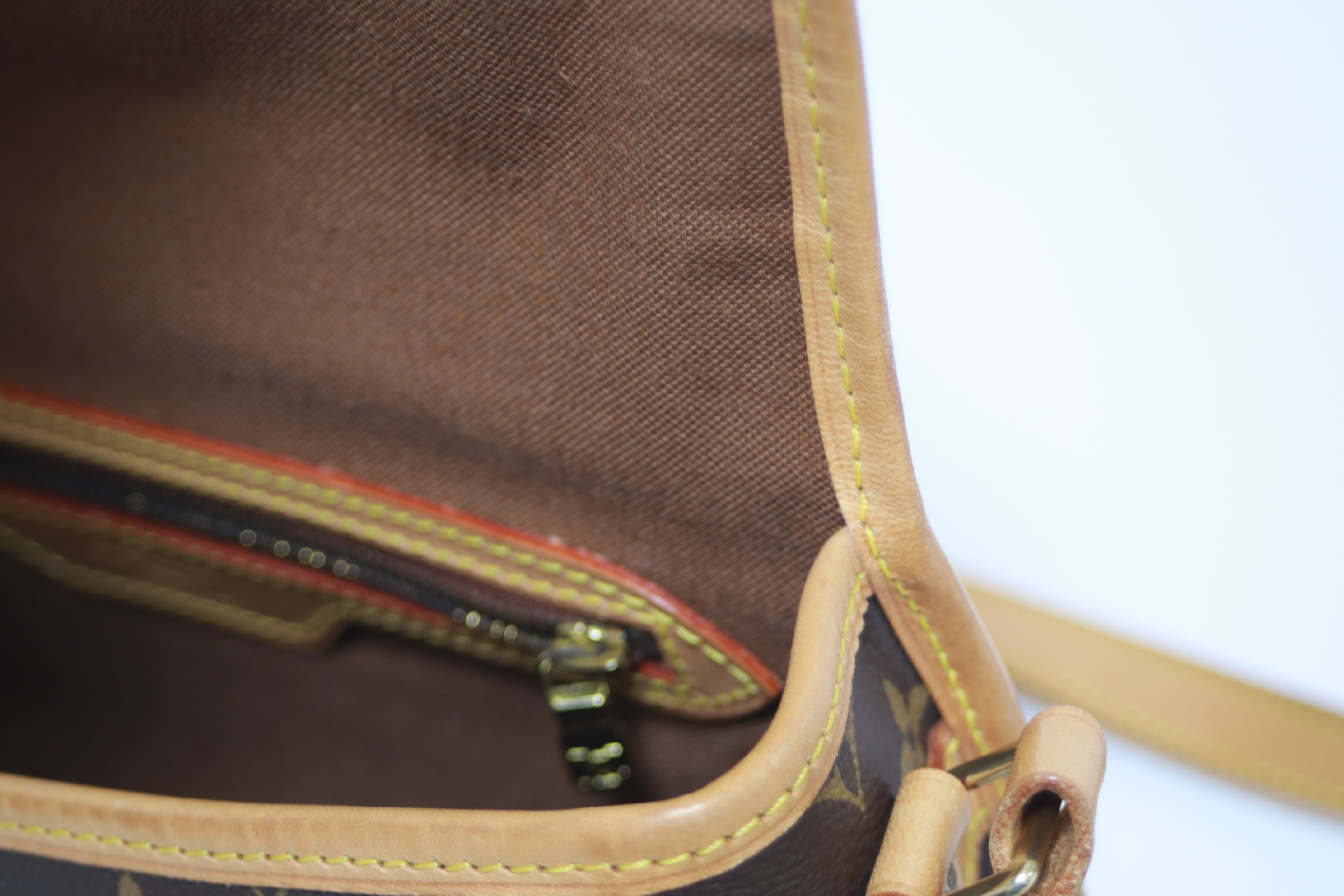 Borsa a tracolla Louis Vuitton Sologne usata