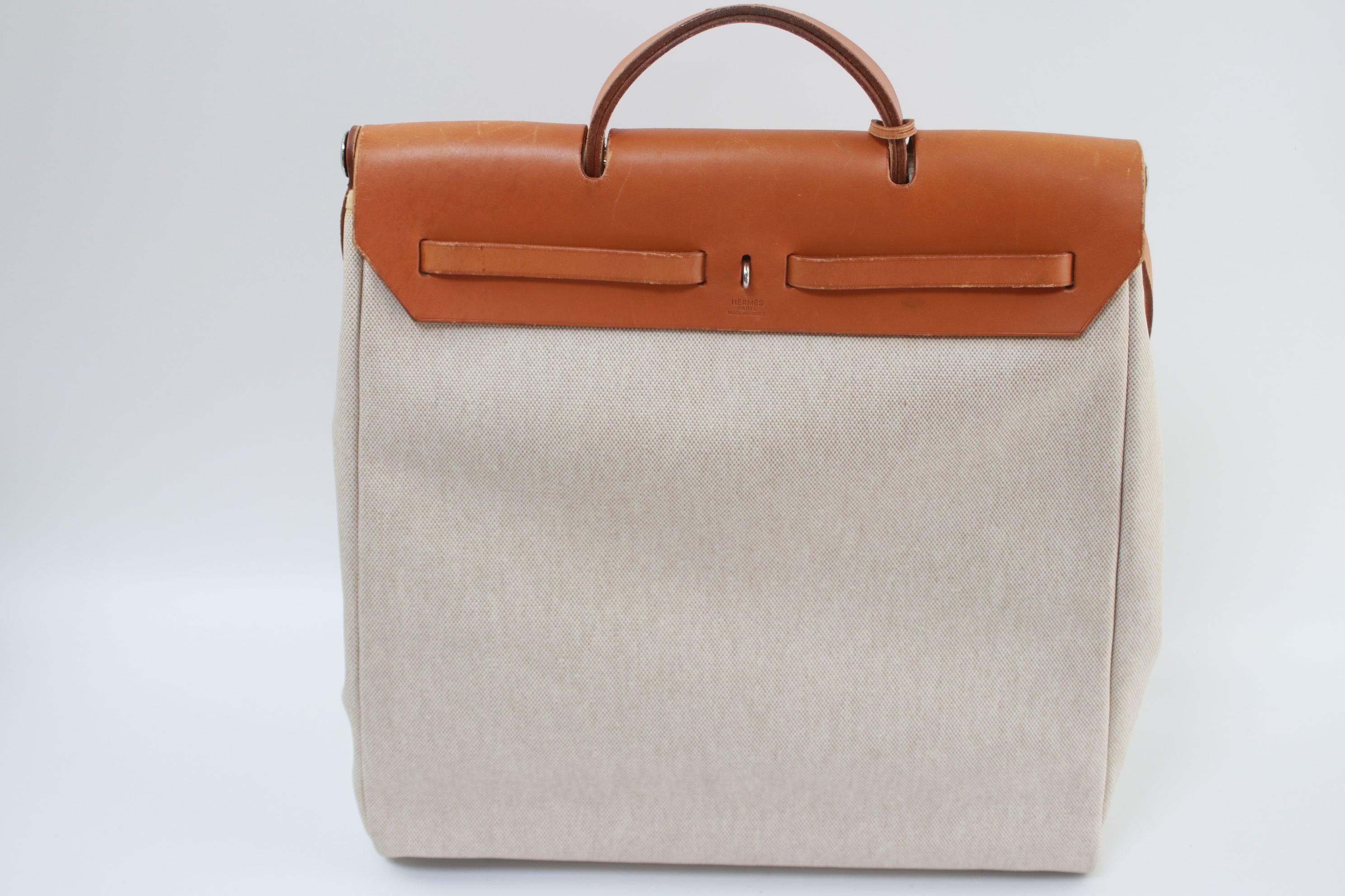 Hermes Herbag MM 2 in 1 Two Way Shoulder Bag Used