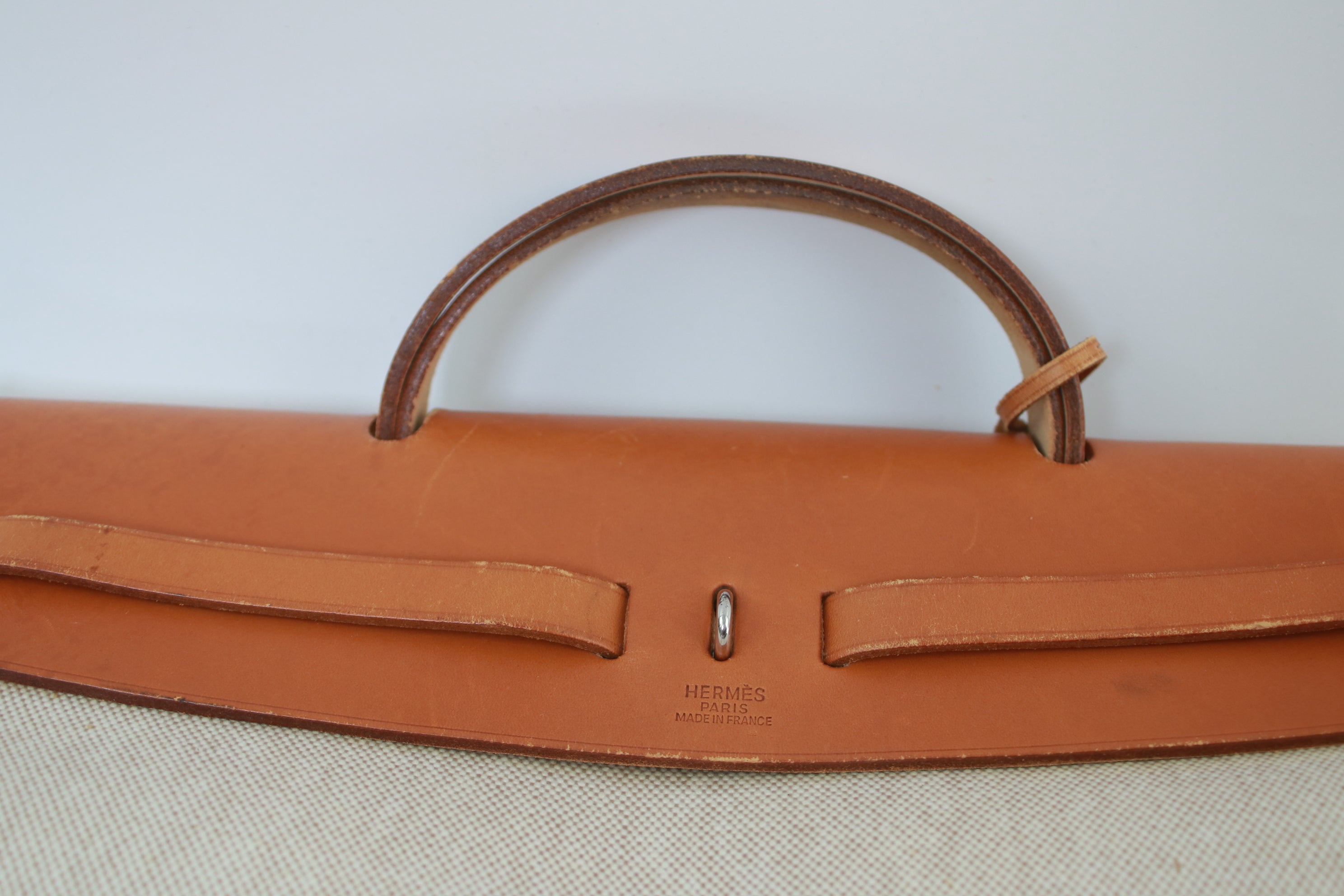 Hermes Herbag MM 2 in 1 Two Way Shoulder Bag Used