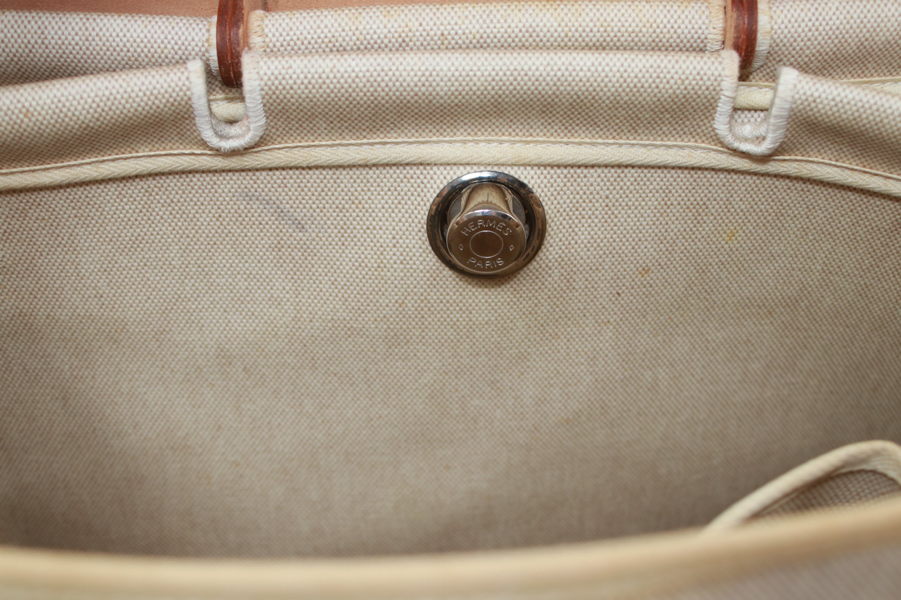Hermes Herbag MM 2 in 1 Two Way Shoulder Bag Used